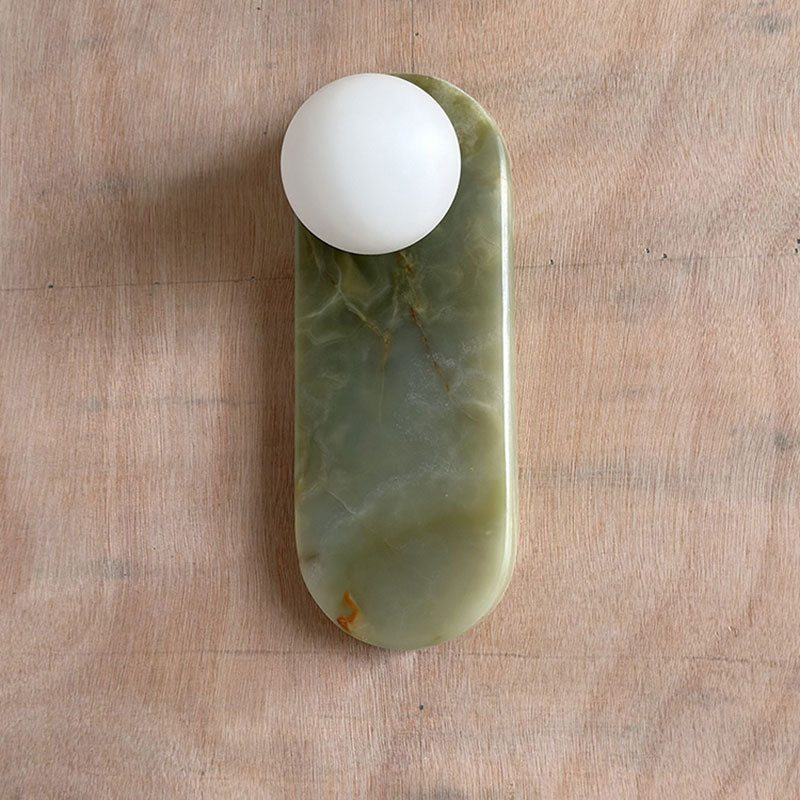 Syraeia Applique Murale Marbre Jade Minimaliste Moderne