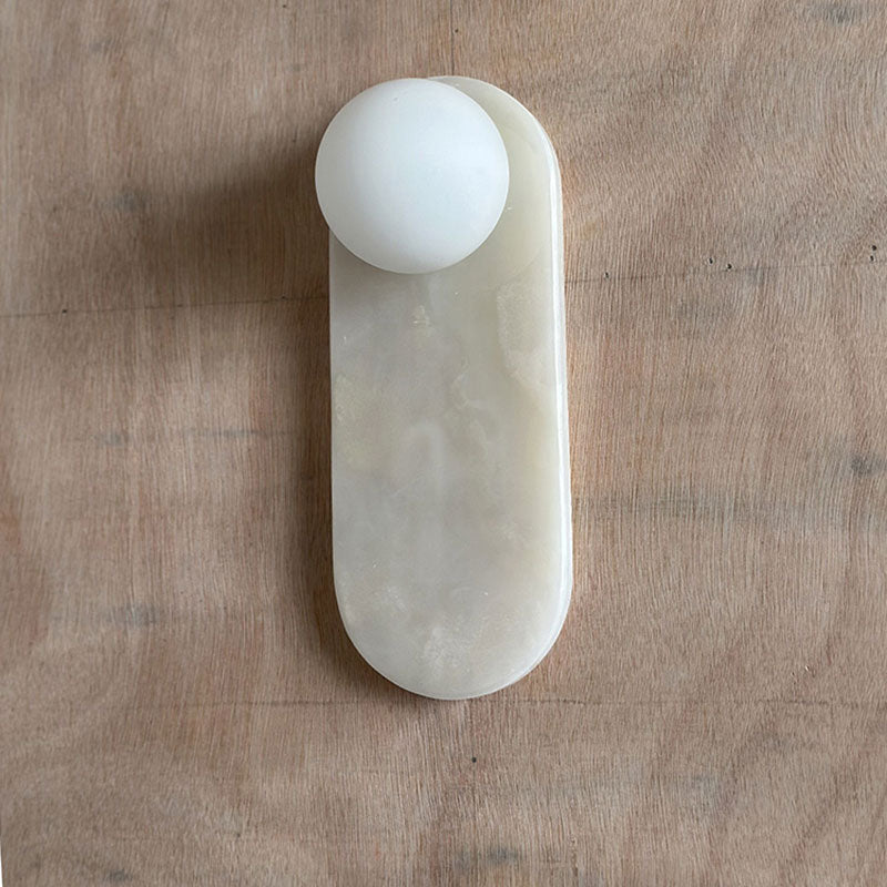Syraeia Applique Murale Marbre Jade Minimaliste Moderne