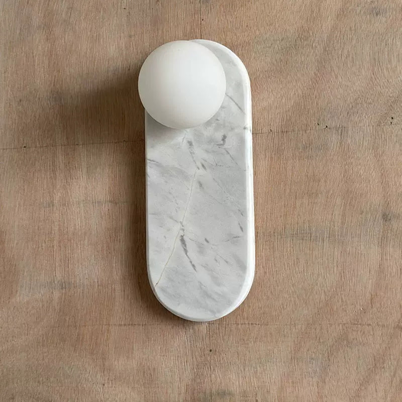 Syraeia Applique Murale Marbre Jade Minimaliste Moderne