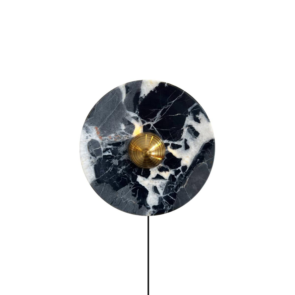 Mydorila Applique Murale Marbre Métal Art Nordic Plug-In