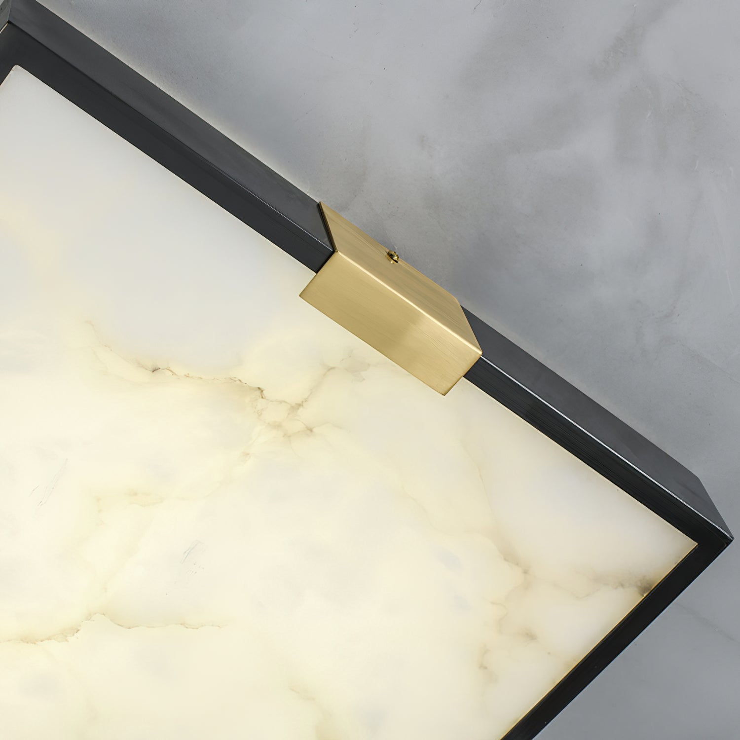 Uphaara Lampe de Plafond Albâtre Minimaliste Moderne