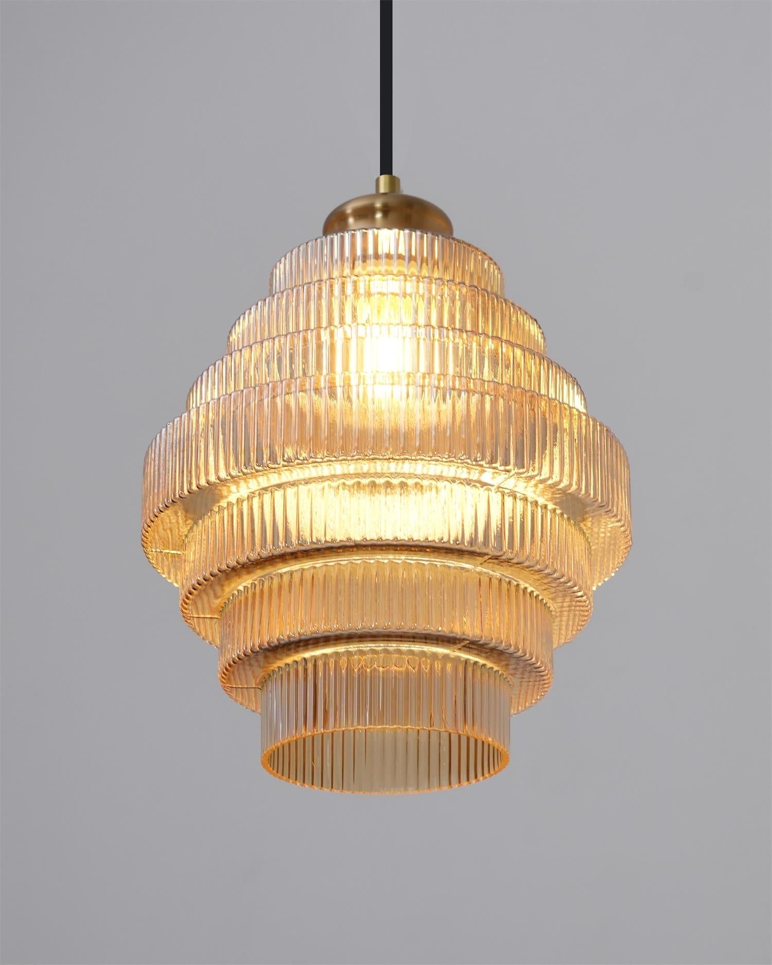 Amara Suspension en Verre Minimaliste
