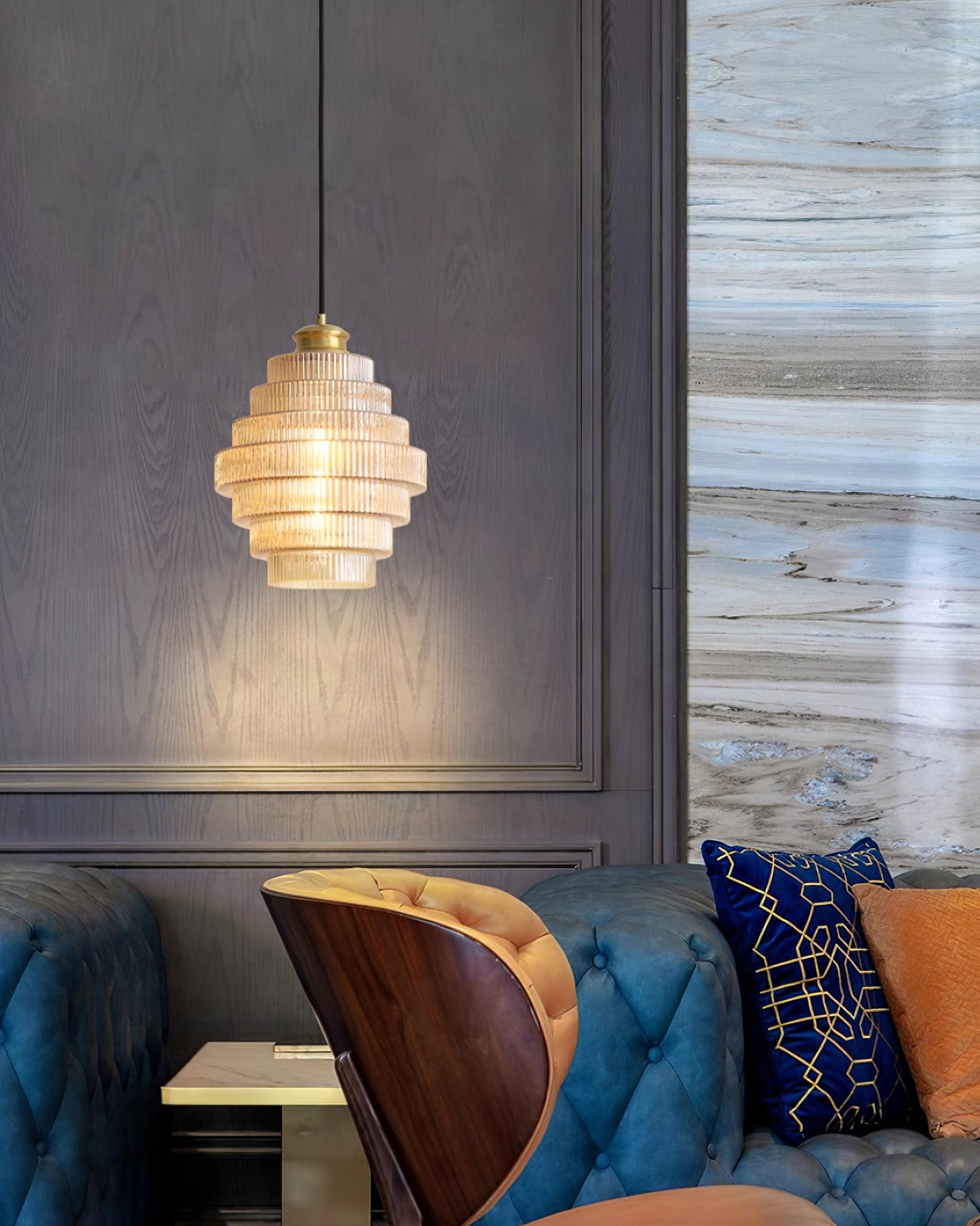 Amara Suspension en Verre Minimaliste
