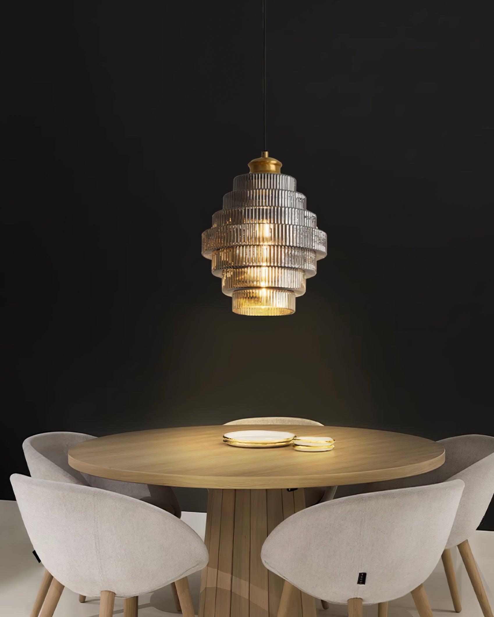 Amara Suspension en Verre Minimaliste