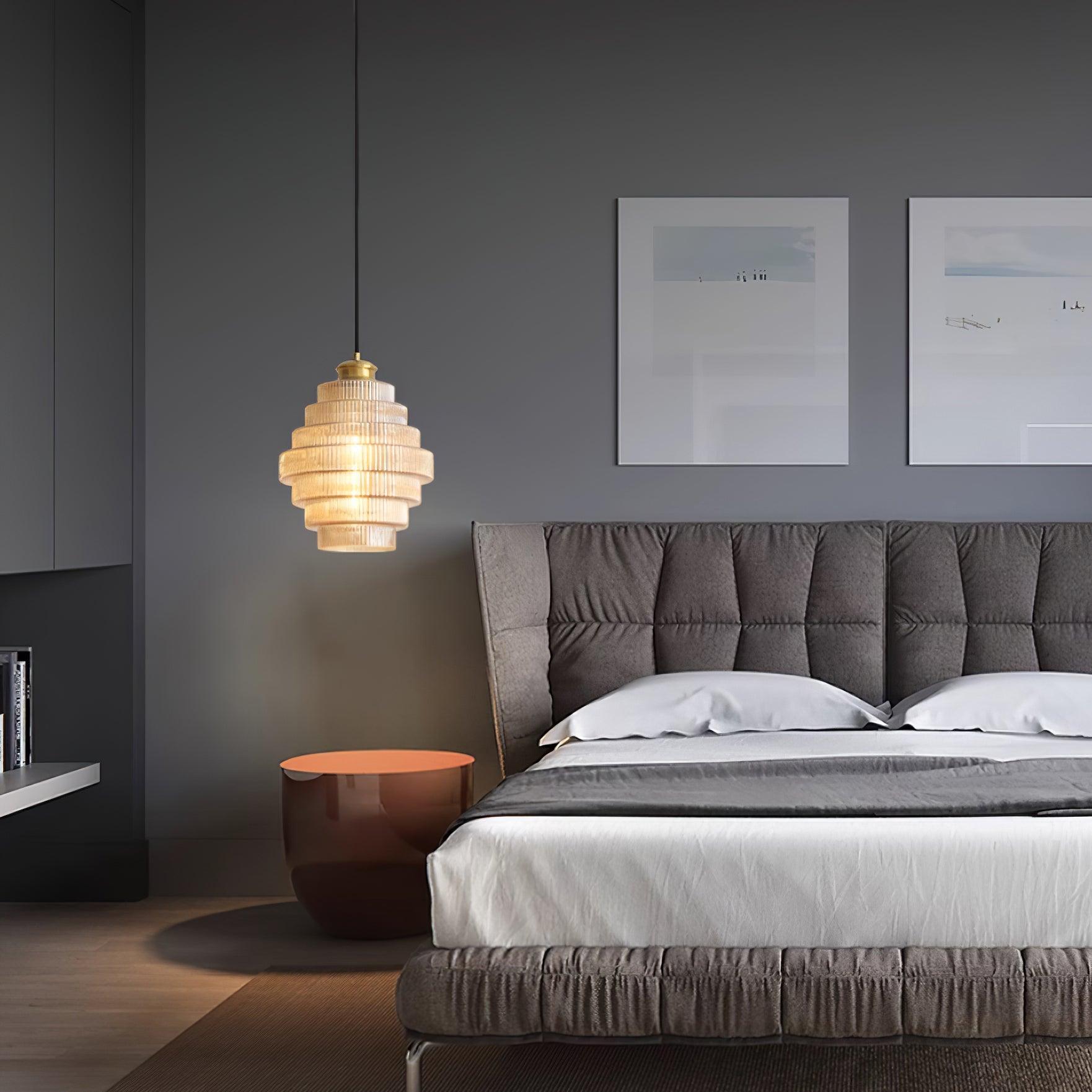 Amara Suspension en Verre Minimaliste