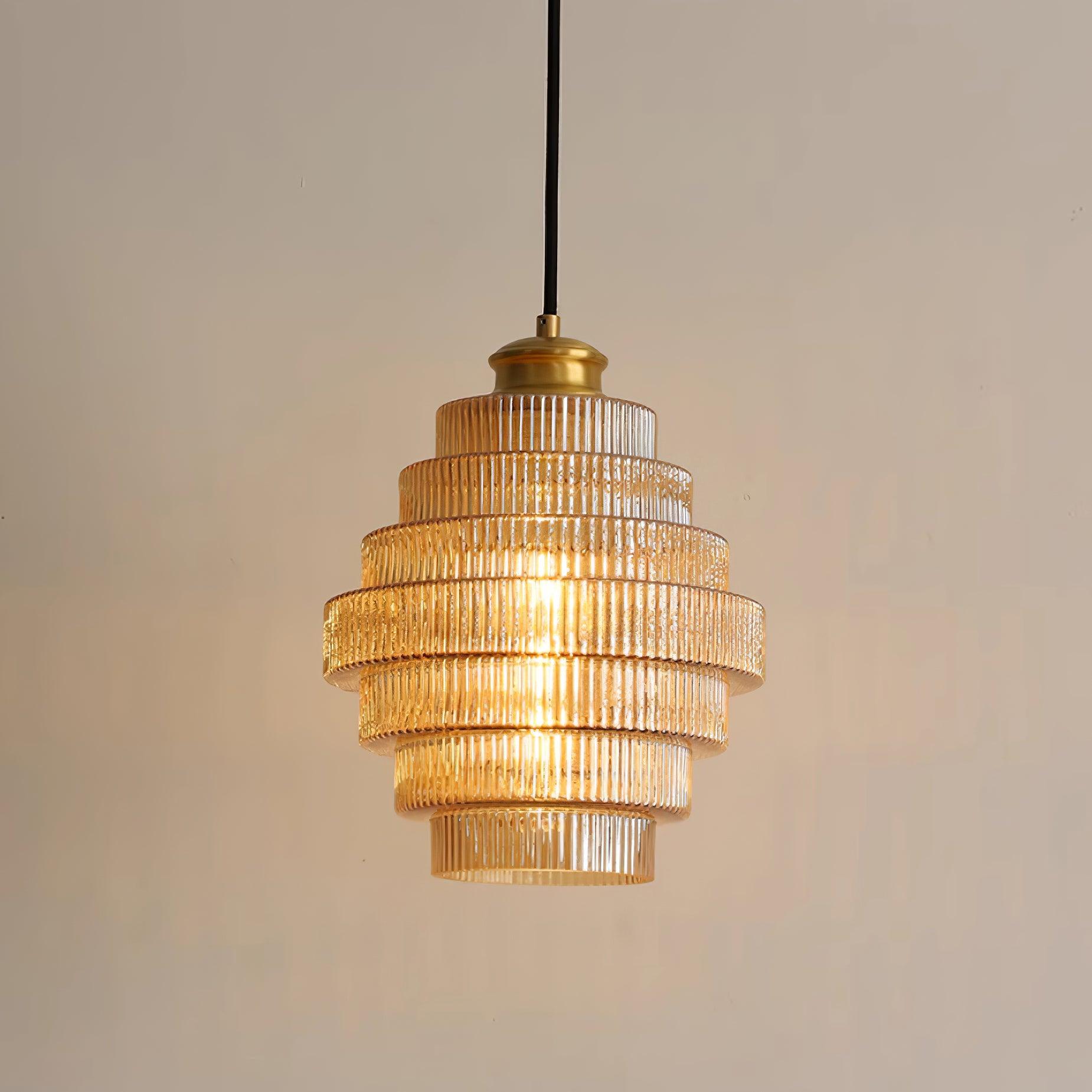 Amara Suspension en Verre Minimaliste