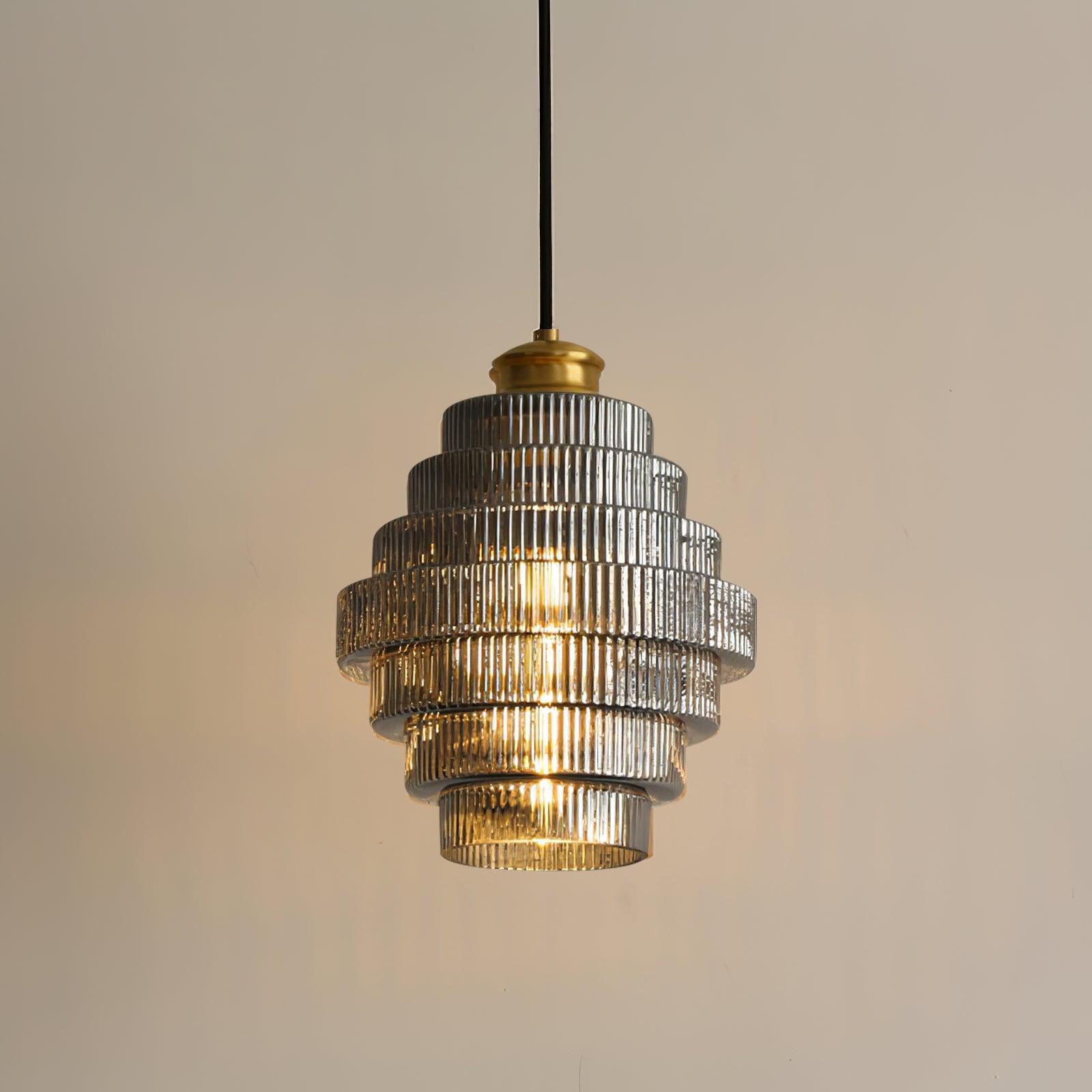 Amara Suspension en Verre Minimaliste