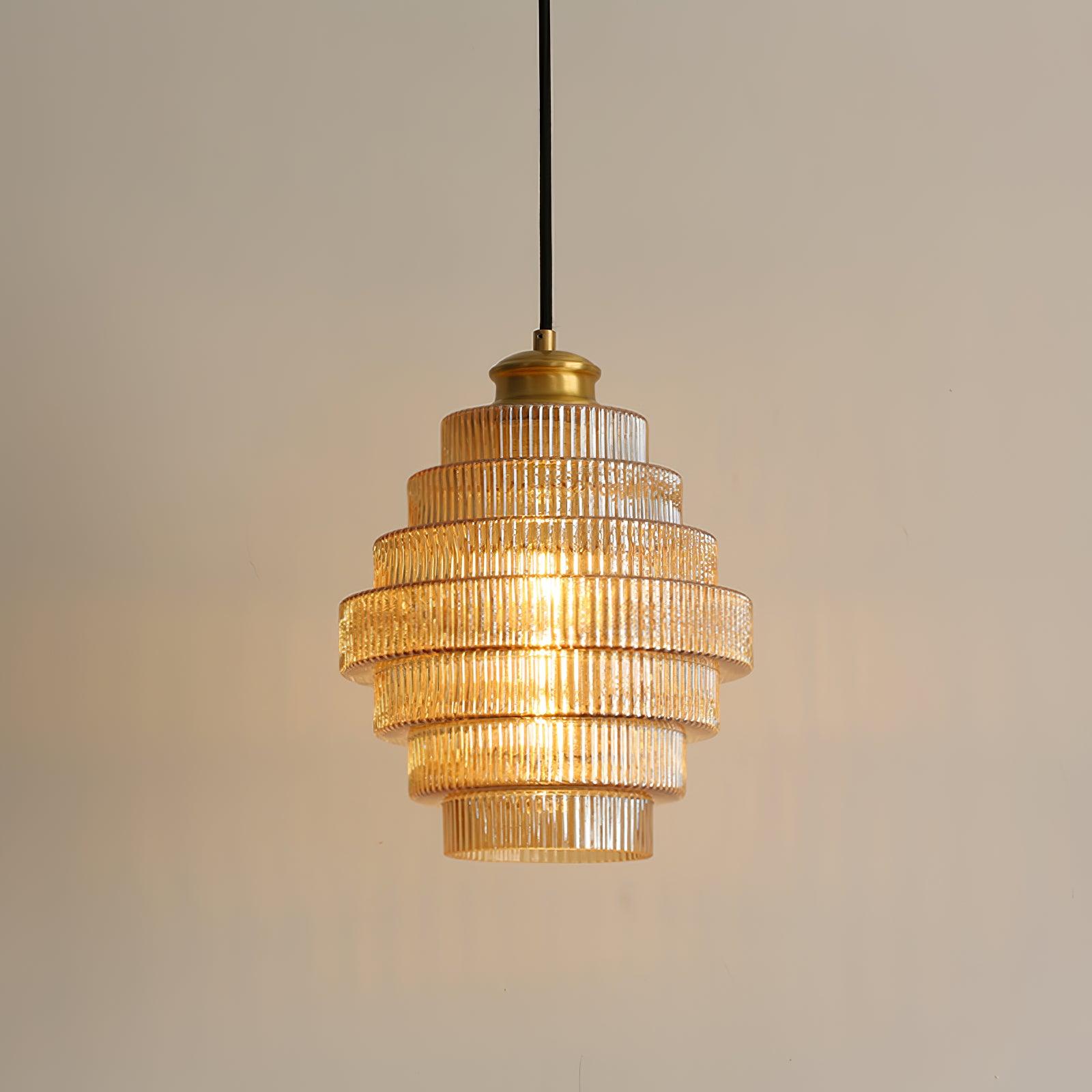 Amara Suspension en Verre Minimaliste