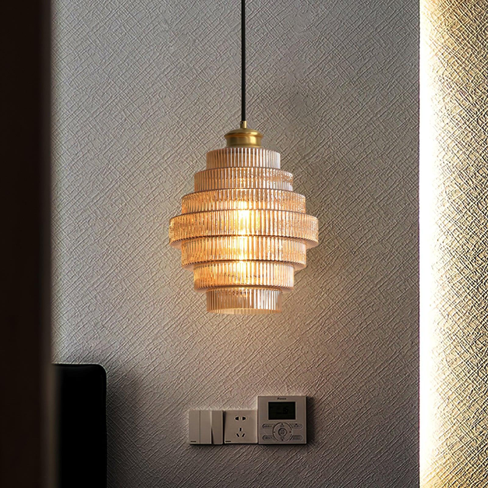 Amara Suspension en Verre Minimaliste