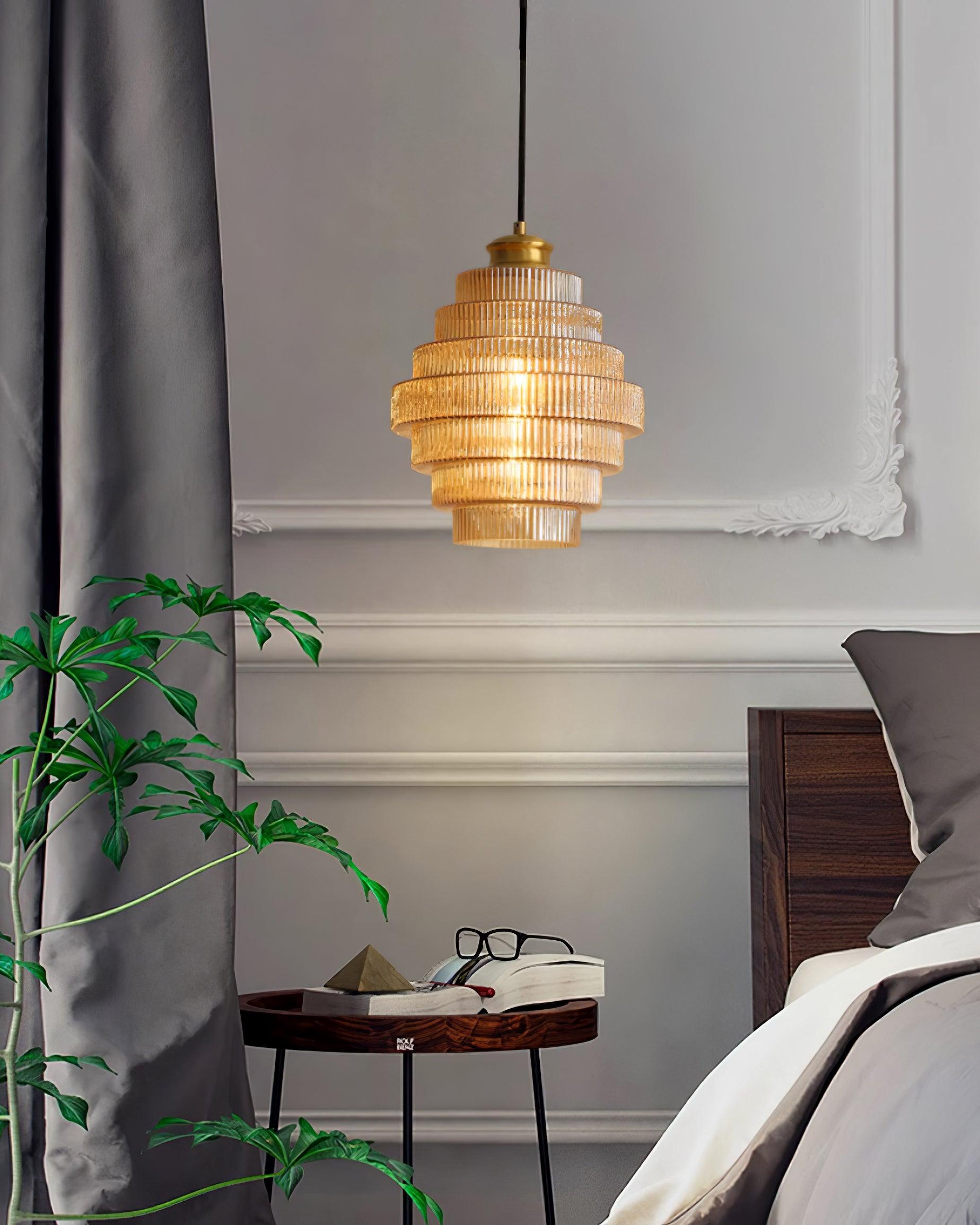 Amara Suspension en Verre Minimaliste