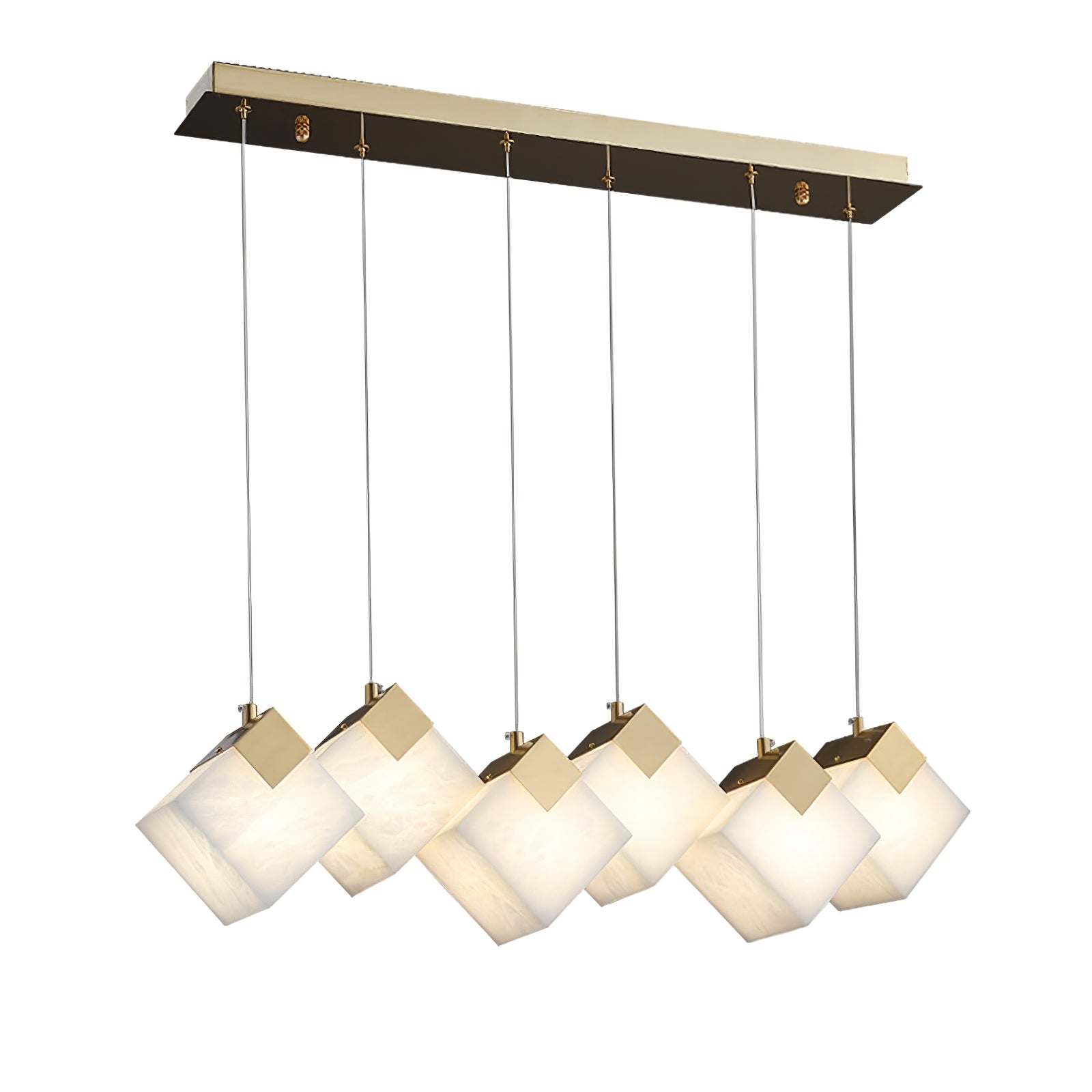 Vevariel Suspension Linéaire en Albâtre