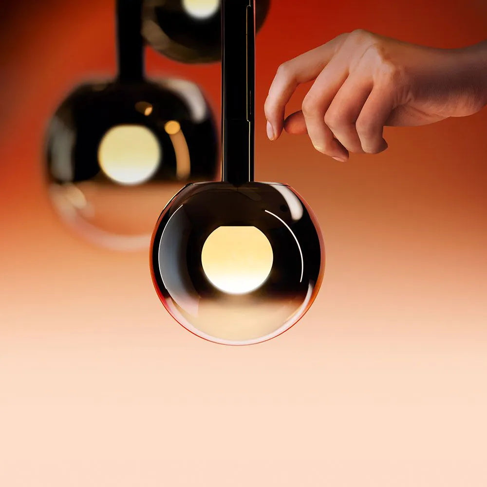 Vetheel Suspension Métal Verre Nuage Traditionnel