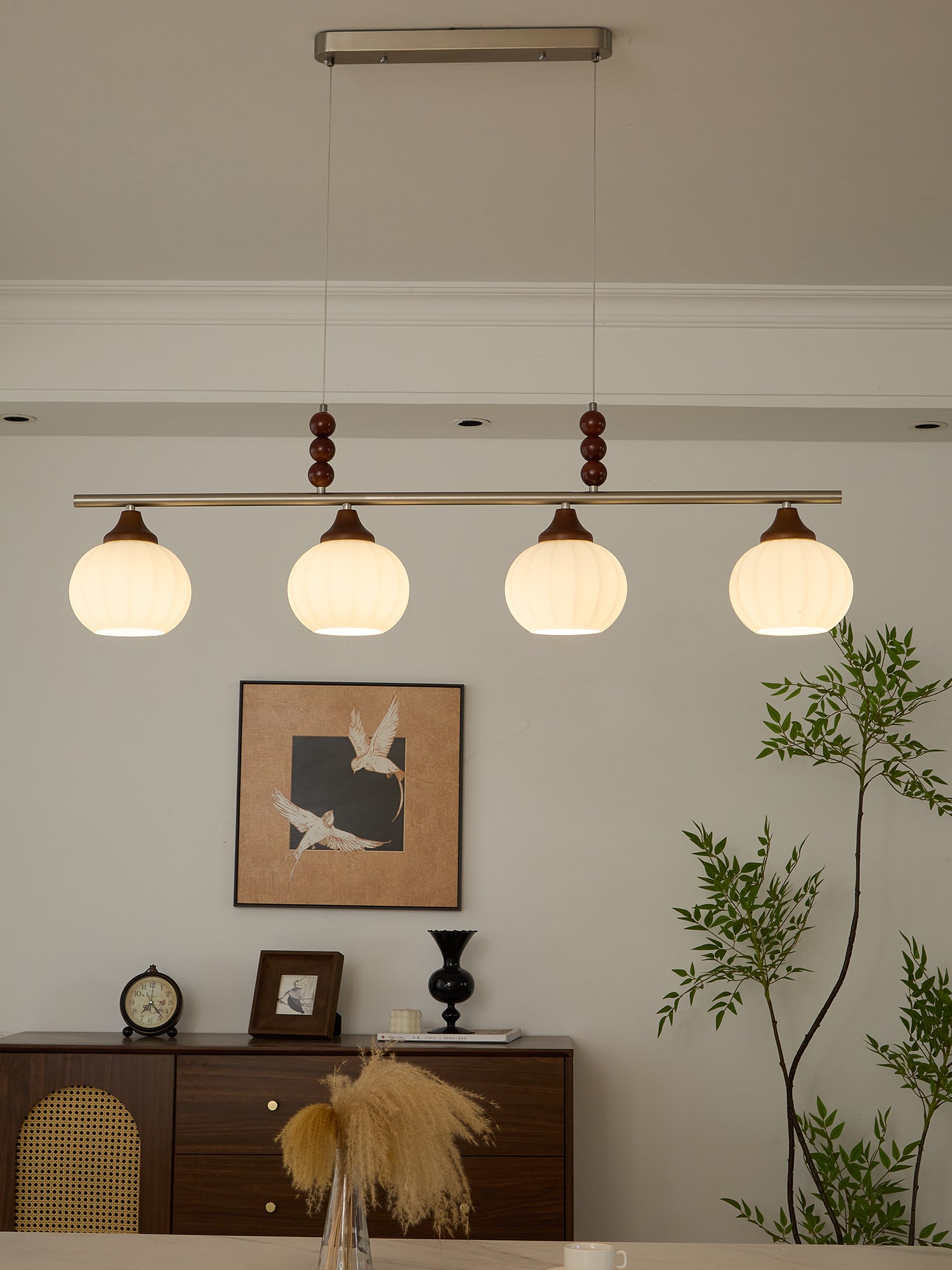 Vento Suspension en Verre Rétro