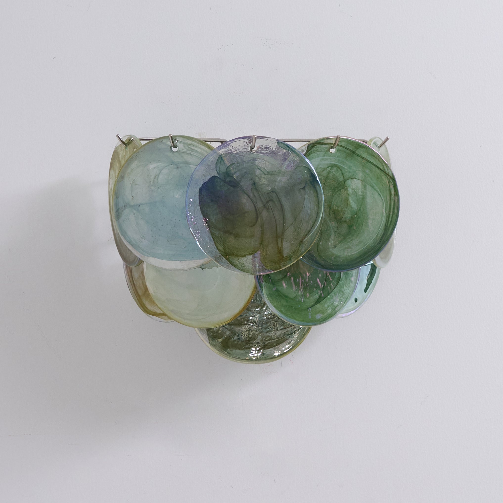 Aurora Applique Murale Disque Verre Murano Artistique
