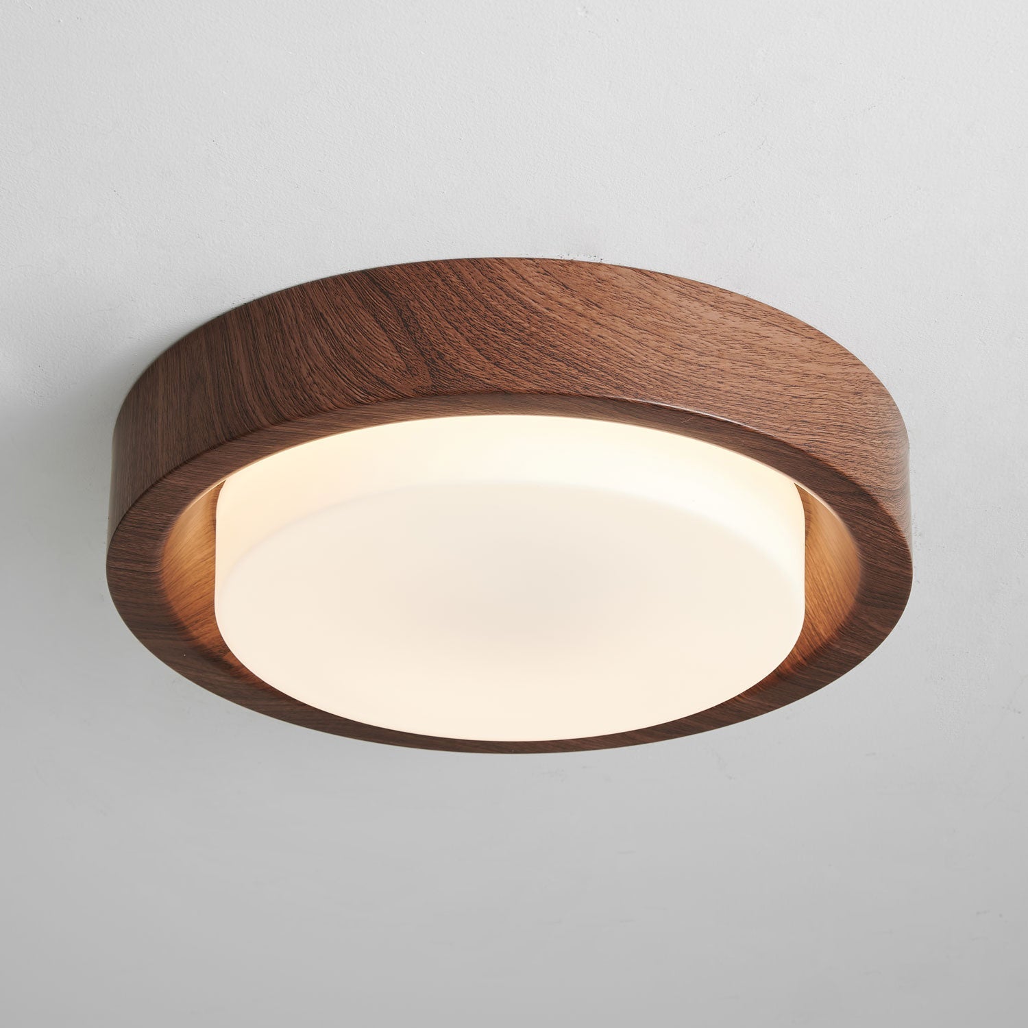 Daniel Minimaliste Bois Plafonnier Lumière