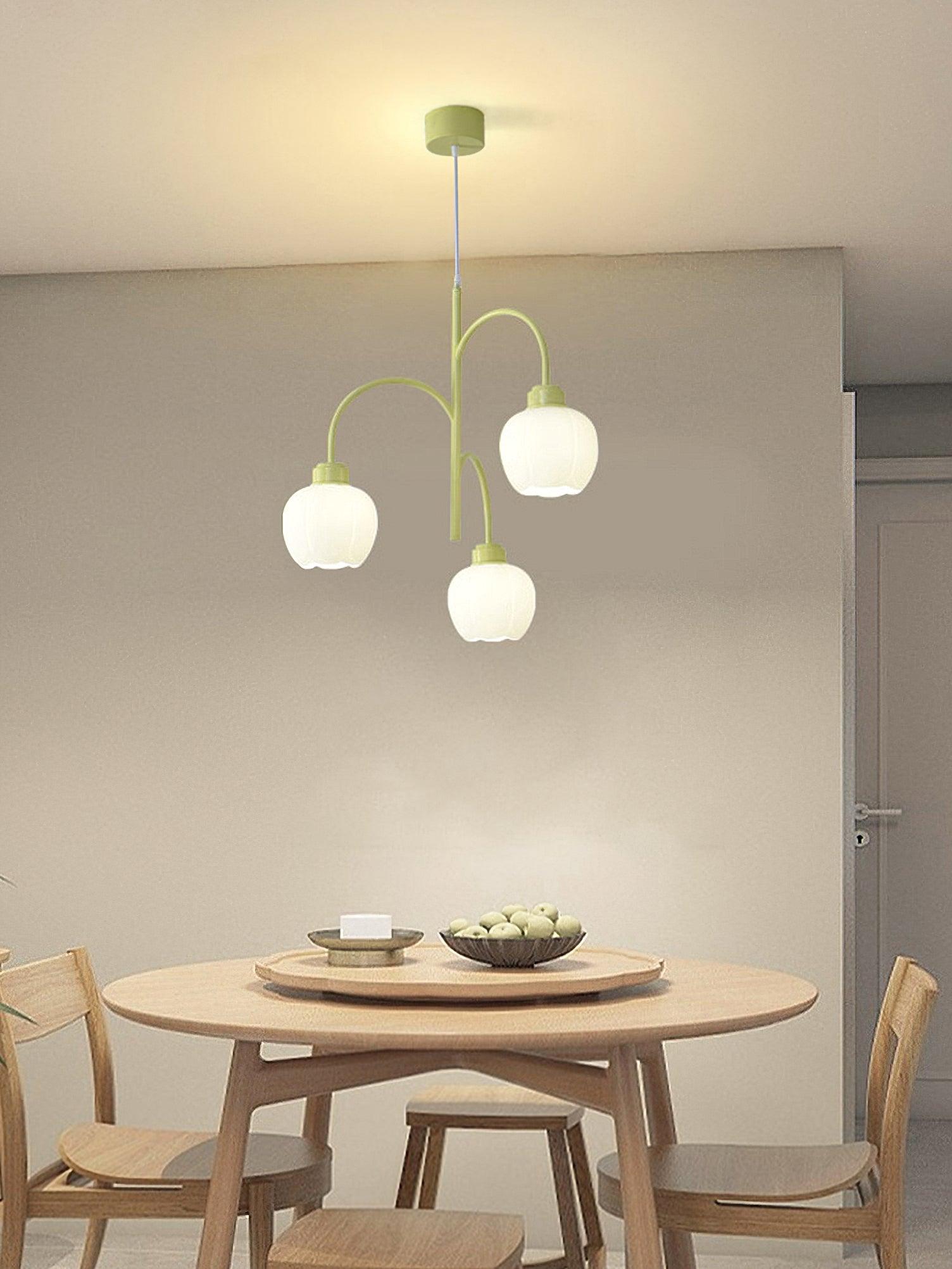 Aurora Lustre Moderne en Forme de Pétales