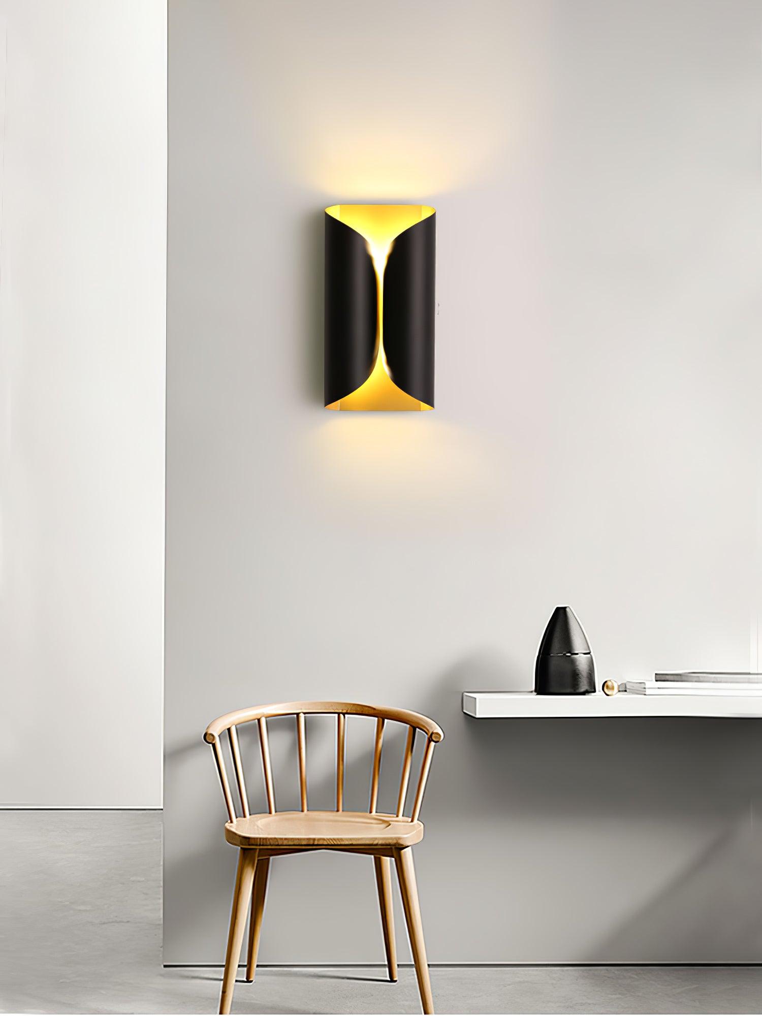 Noirra Applique Murale Élégante en Aluminium