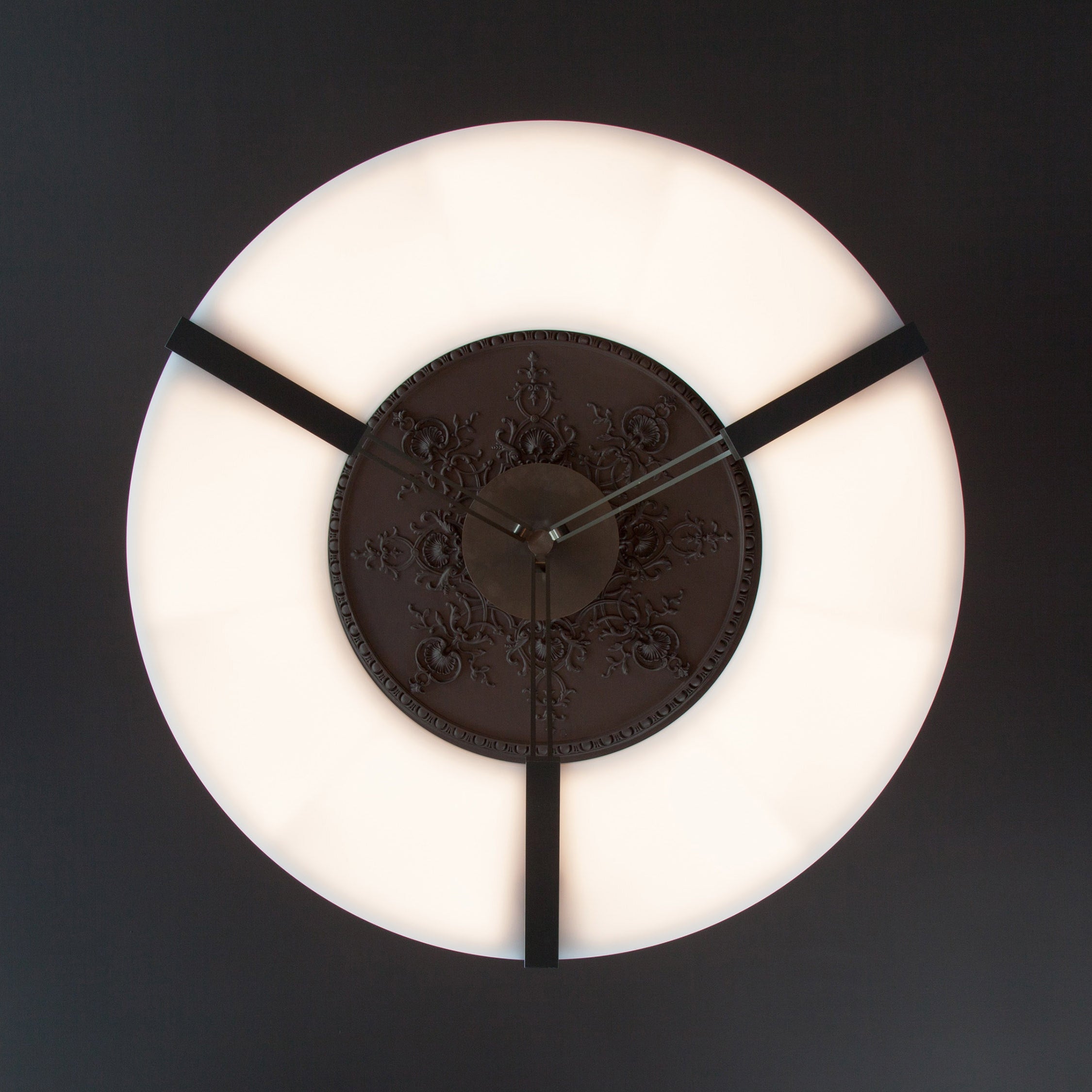Elirionis Lustre Métal Albâtre Minimaliste Moderne
