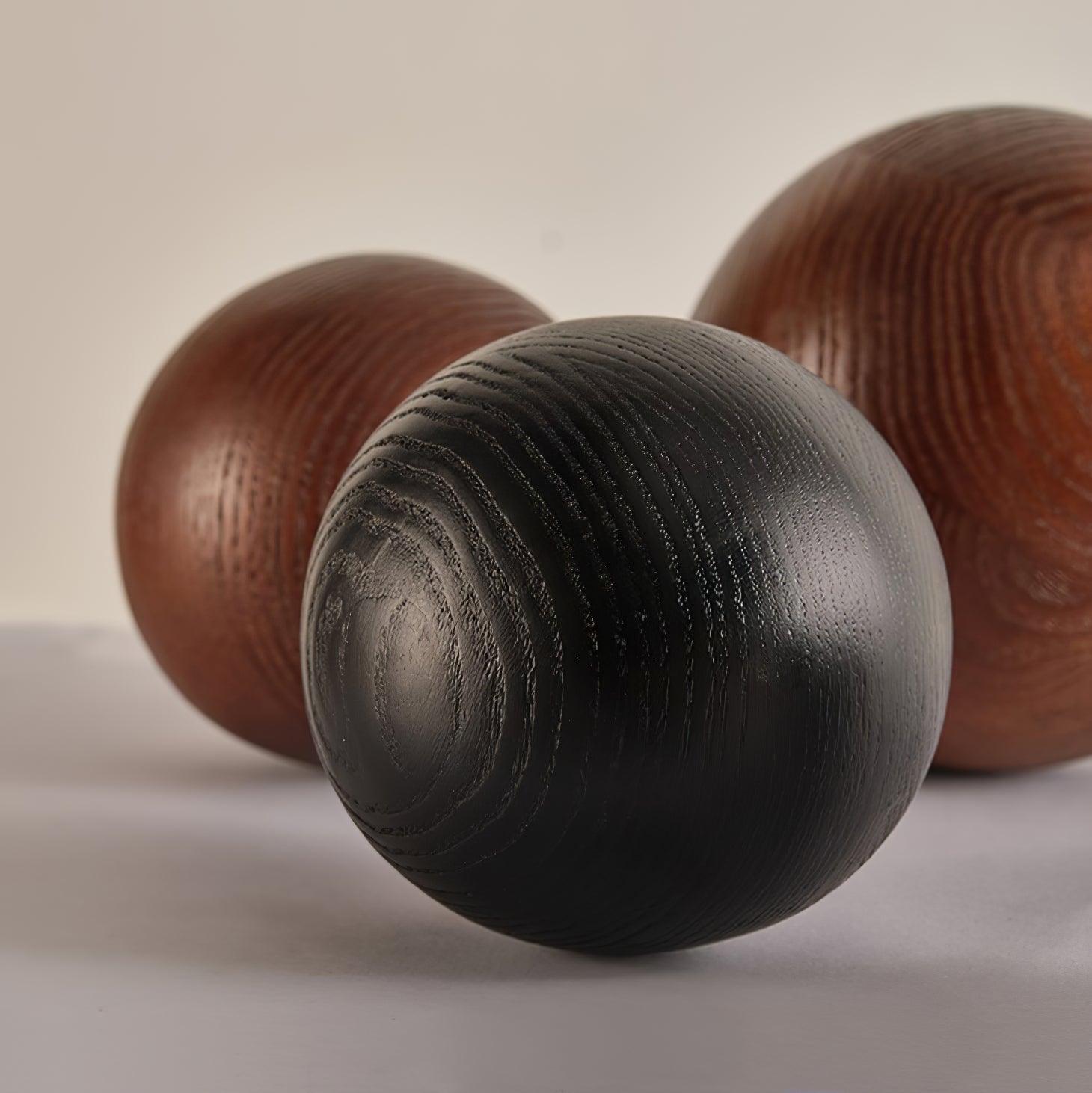 Spheris Plafonnier en tissu et bois pour des intérieurs chaleureux et élégants