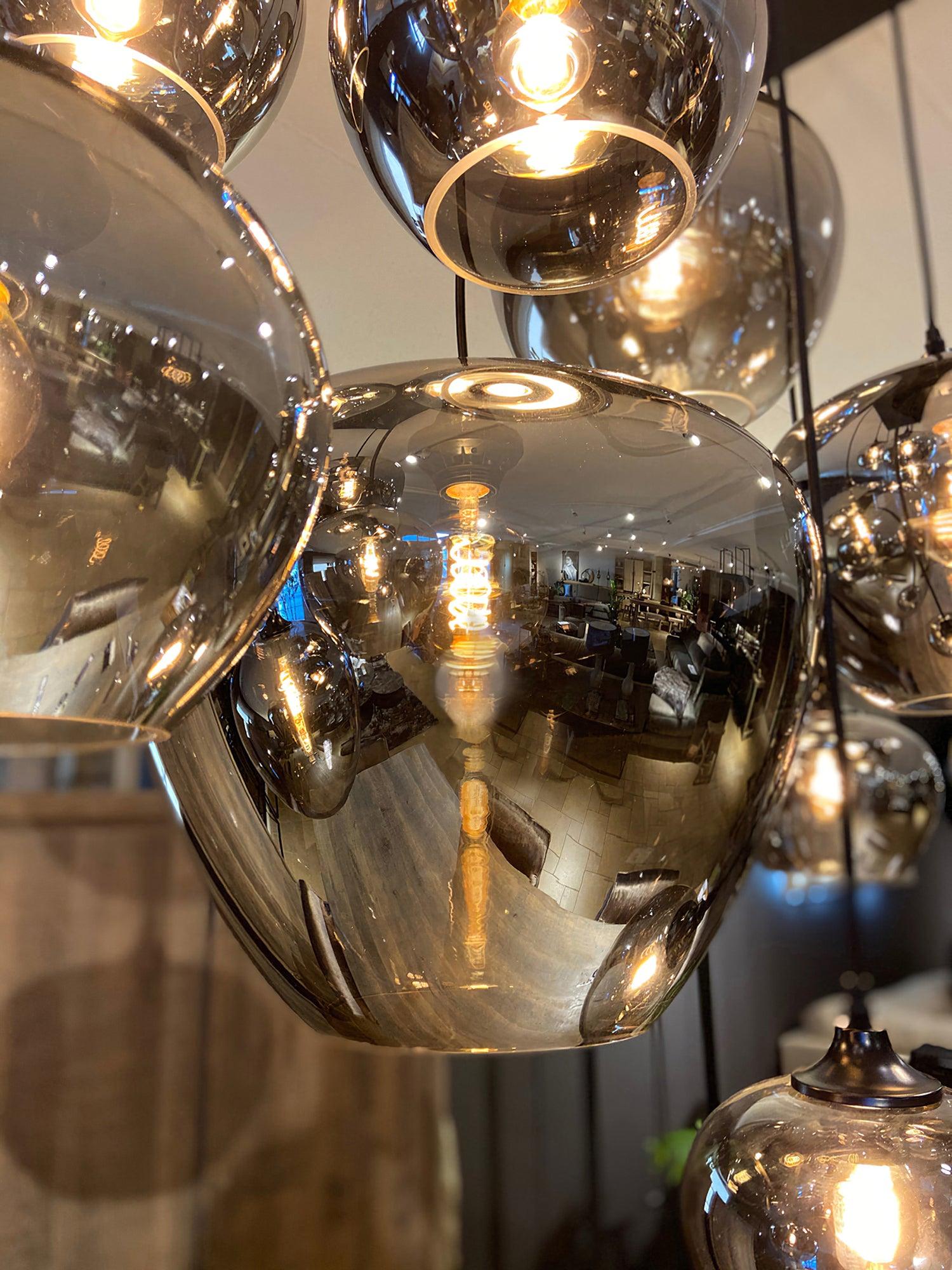 Talis Suspension en Verre Industrielle Chic