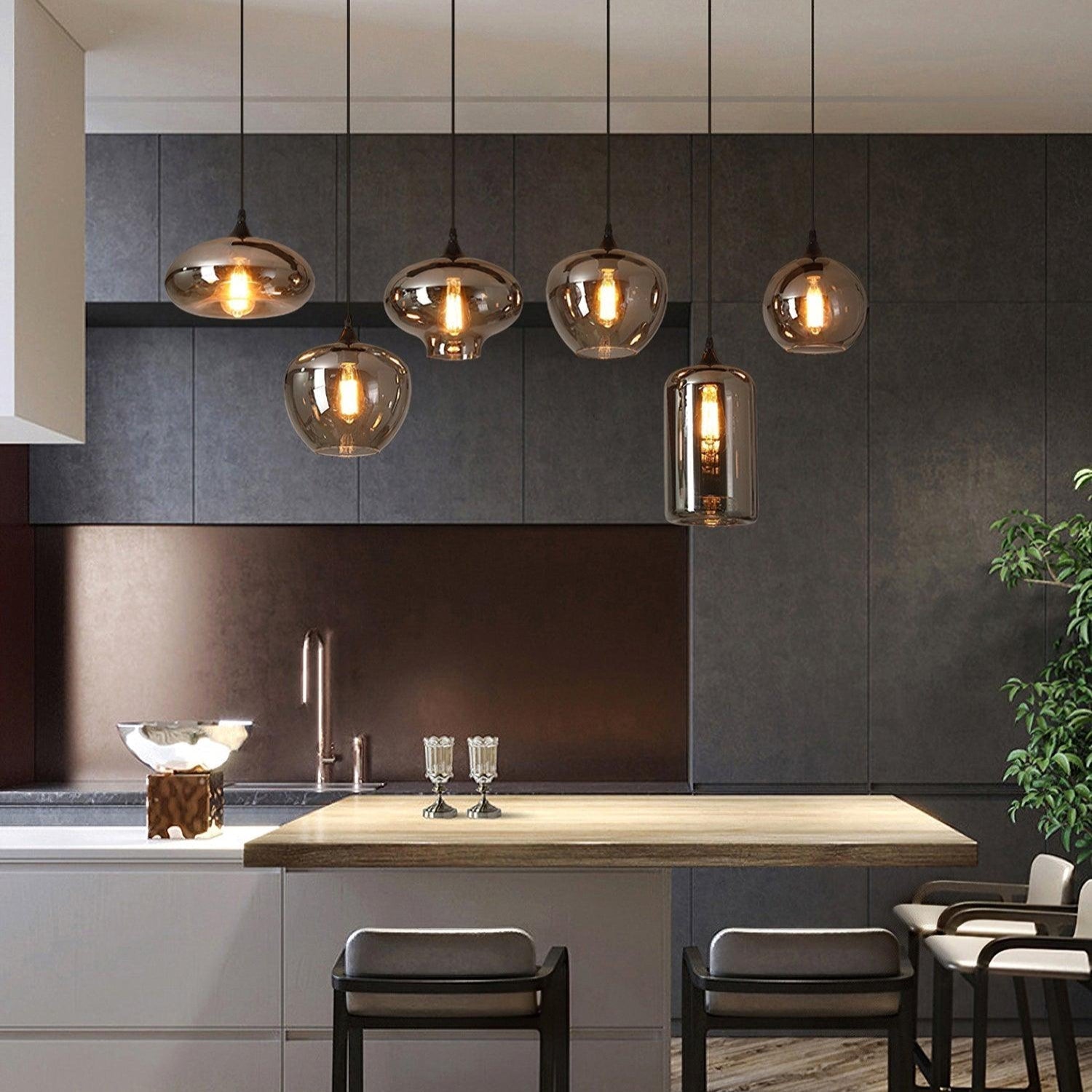 Mirelia Suspension Industrielle en Verre