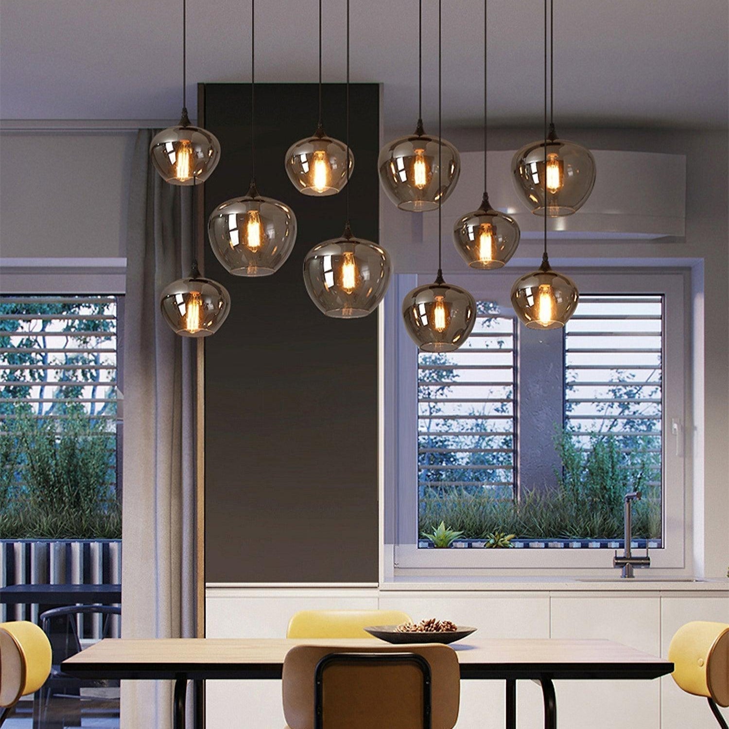 Talis Suspension en Verre Industrielle Chic