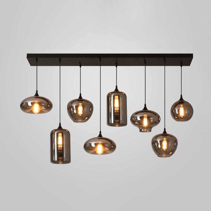 Talis Suspension en Verre Industrielle Chic