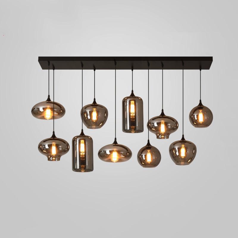 Talis Suspension en Verre Industrielle Chic