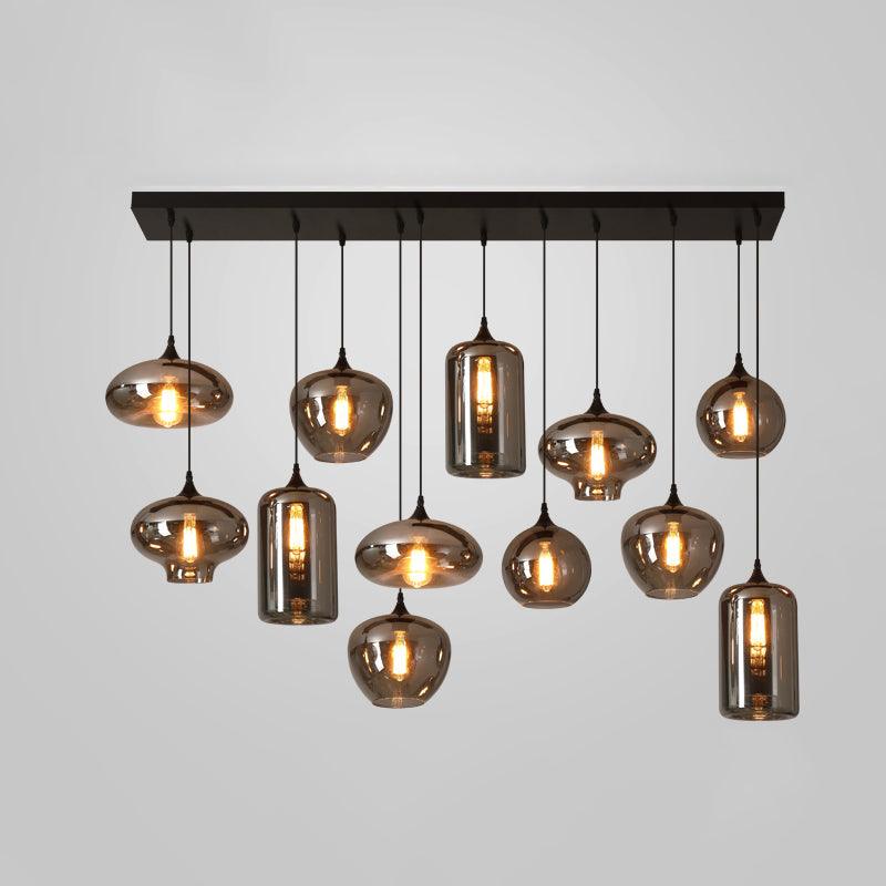 Talis Suspension en Verre Industrielle Chic