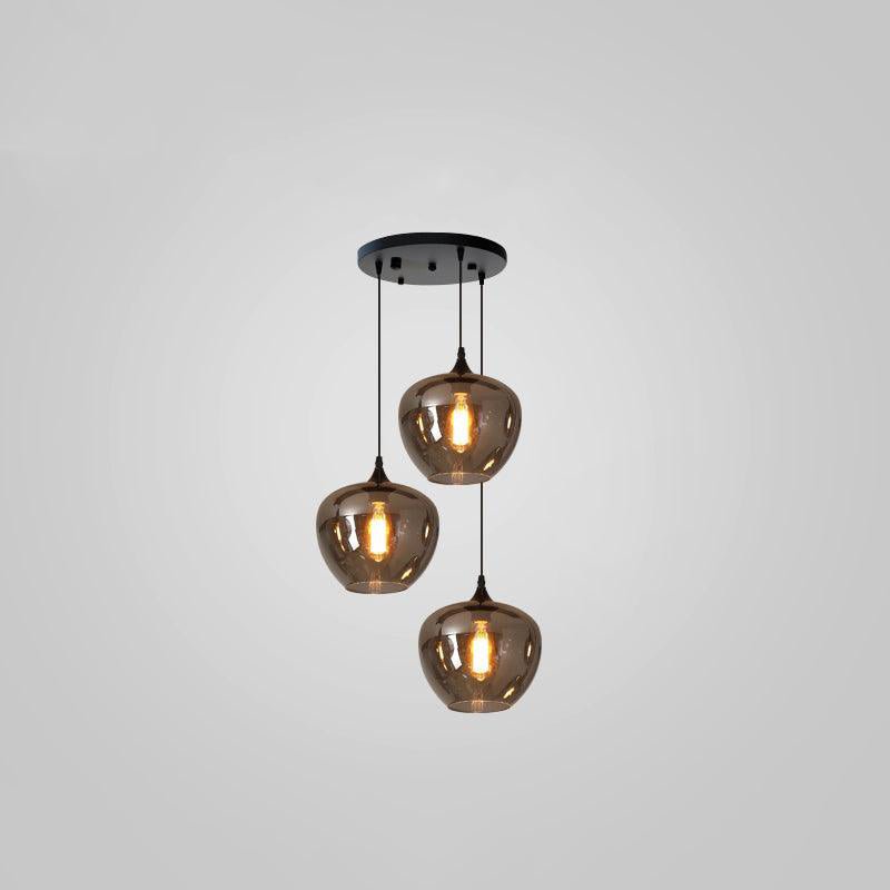 Talis Suspension en Verre Industrielle Chic