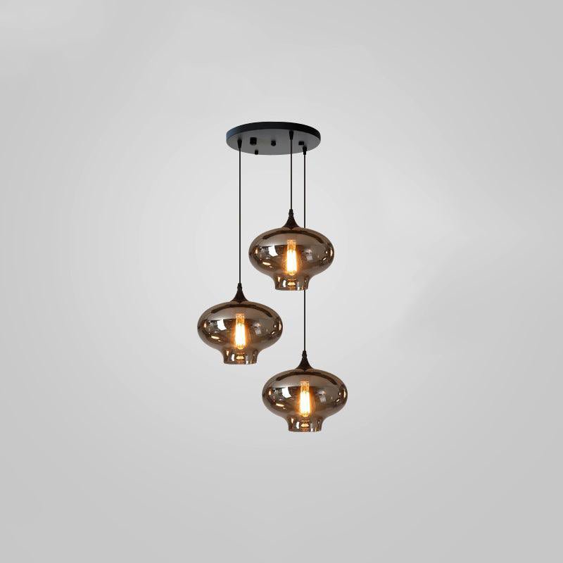 Talis Suspension en Verre Industrielle Chic