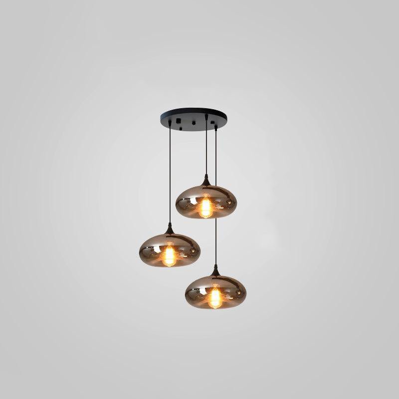 Talis Suspension en Verre Industrielle Chic