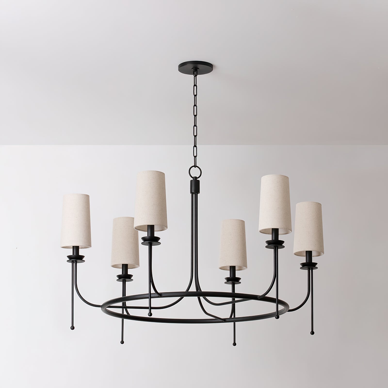 Yovaris Lustre en Fer Vintage