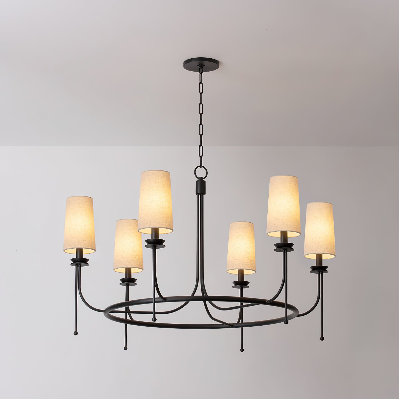 Yovaris Lustre en Fer Vintage