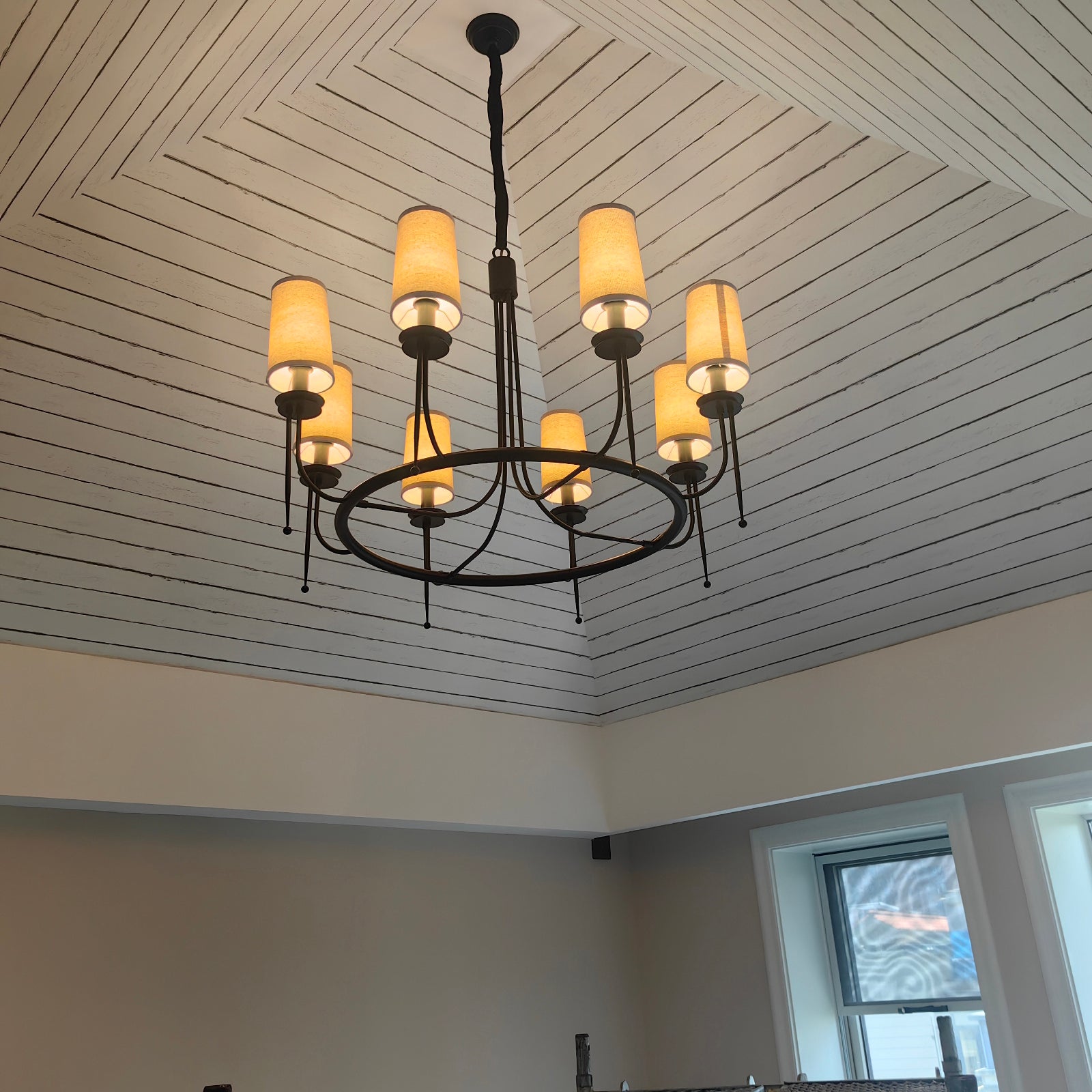 Yovaris Lustre en Fer Vintage