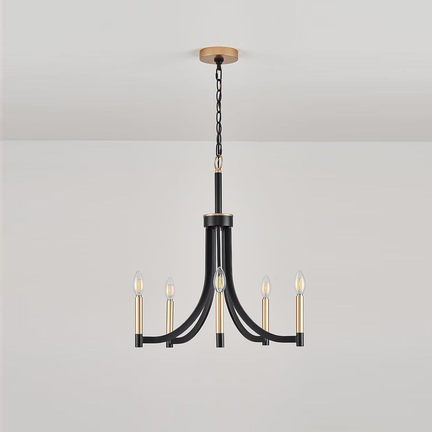 Ceshaora Lustre Laiton Métal Industriel Vintage
