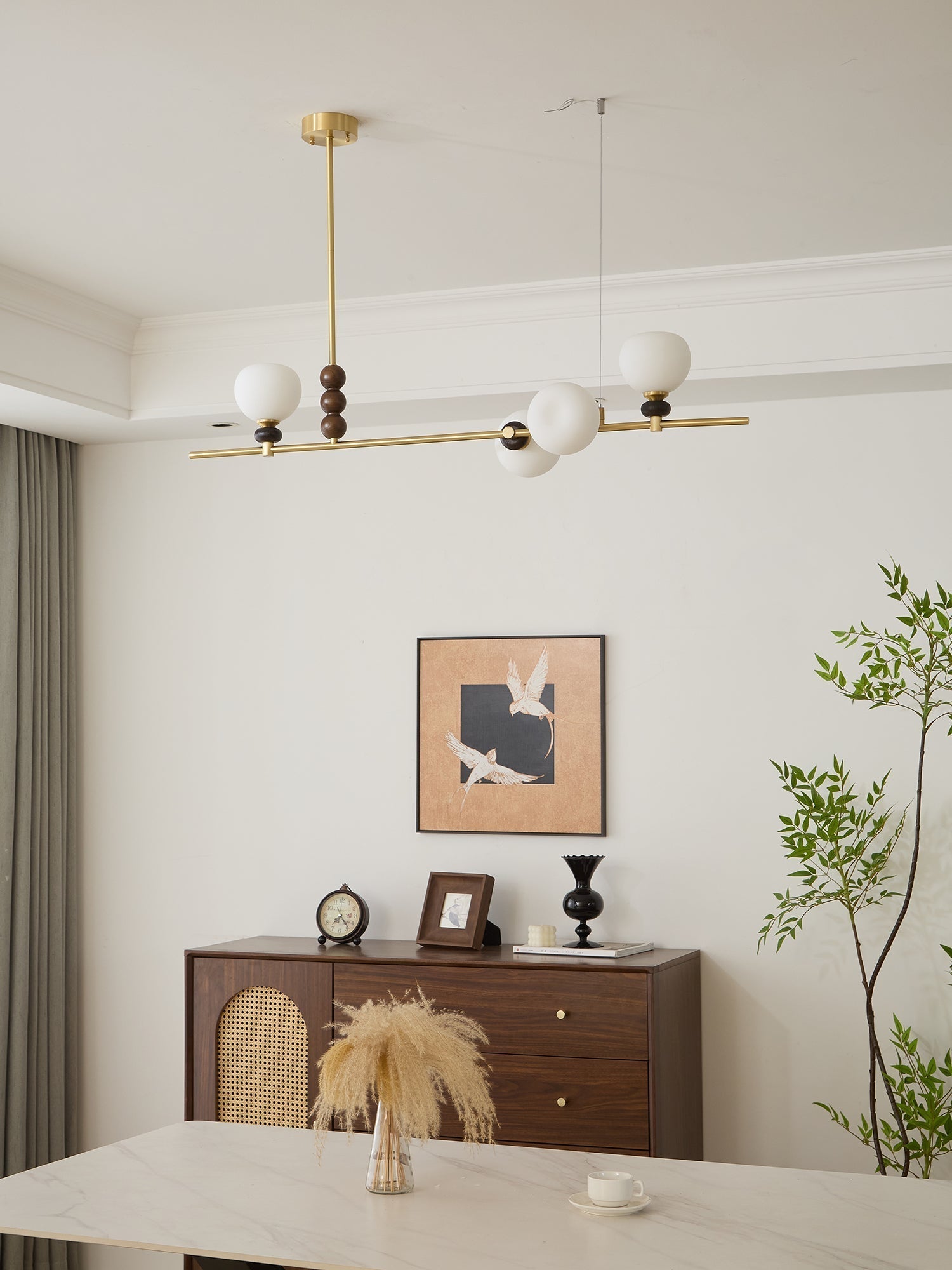 Solaren Suspension Vintage en Bois