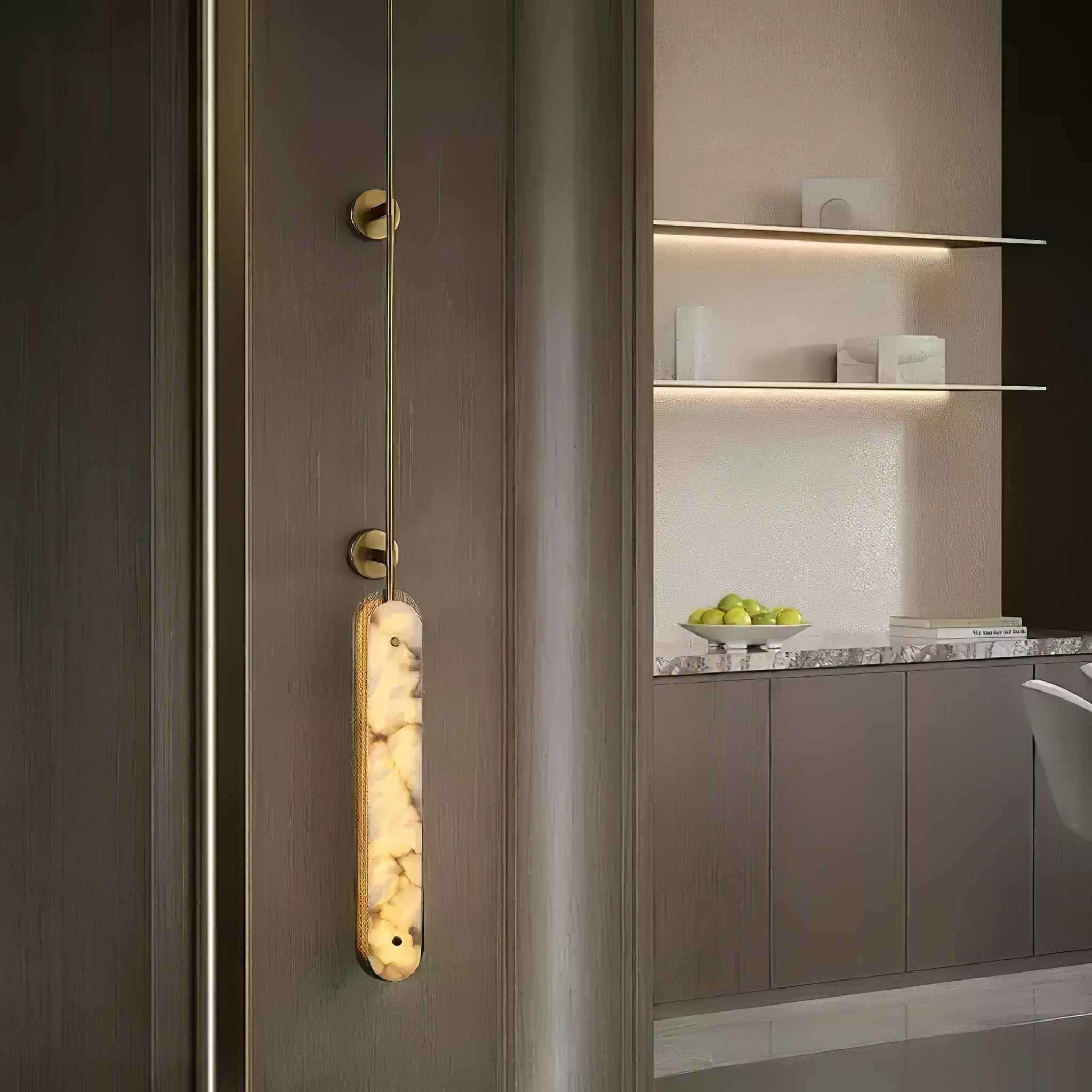 Ilaeir Suspension Verticale en Albâtre