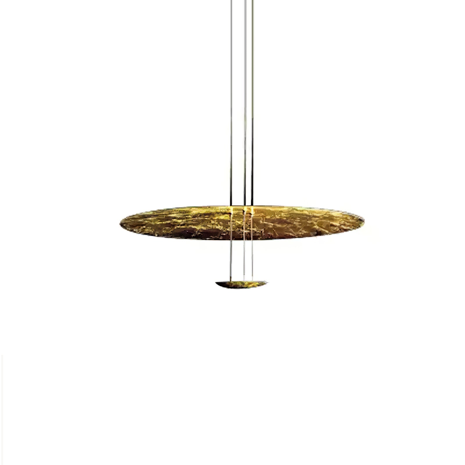 Zathaara Suspension Feuilles d’Or Étagées