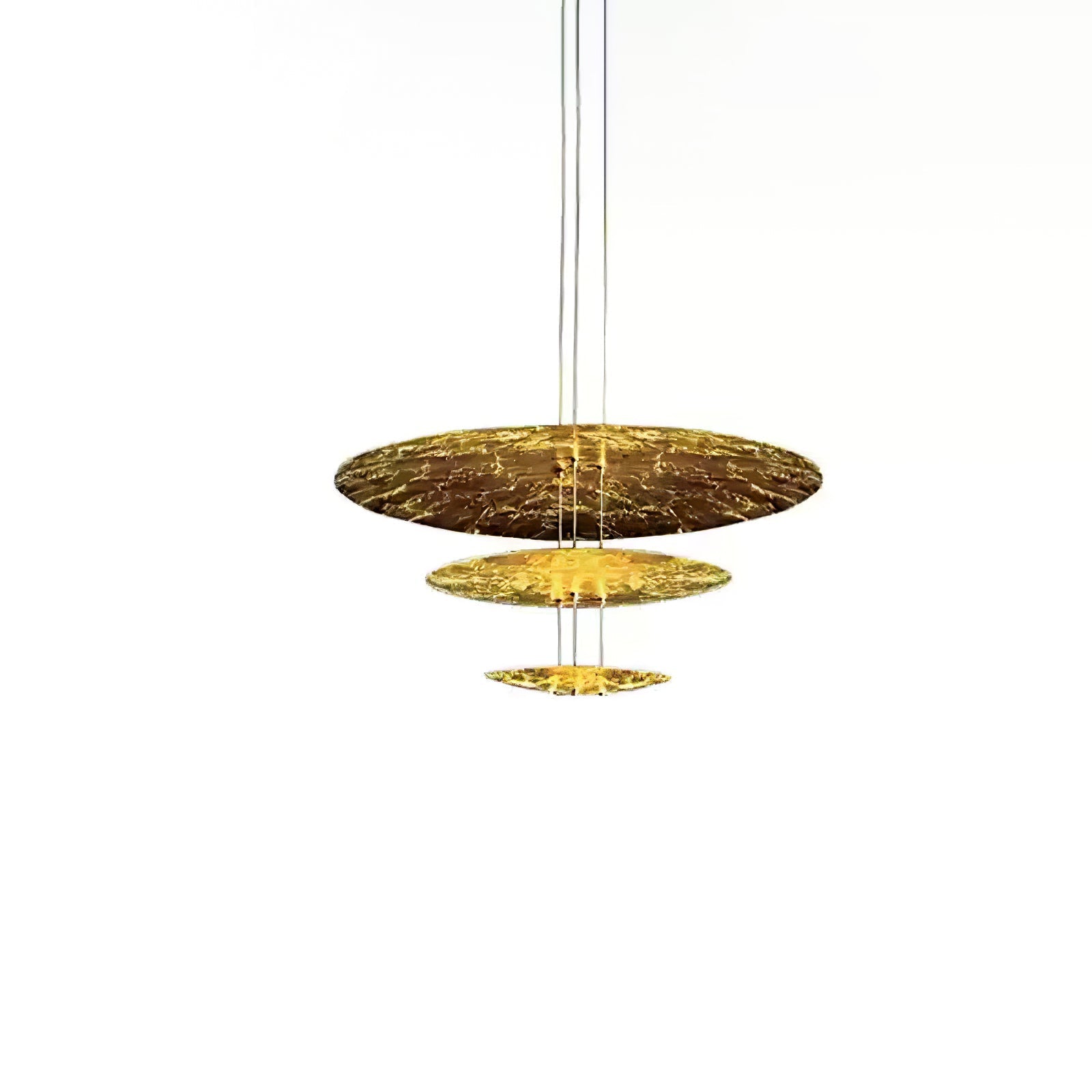 Zathaara Suspension Feuilles d’Or Étagées