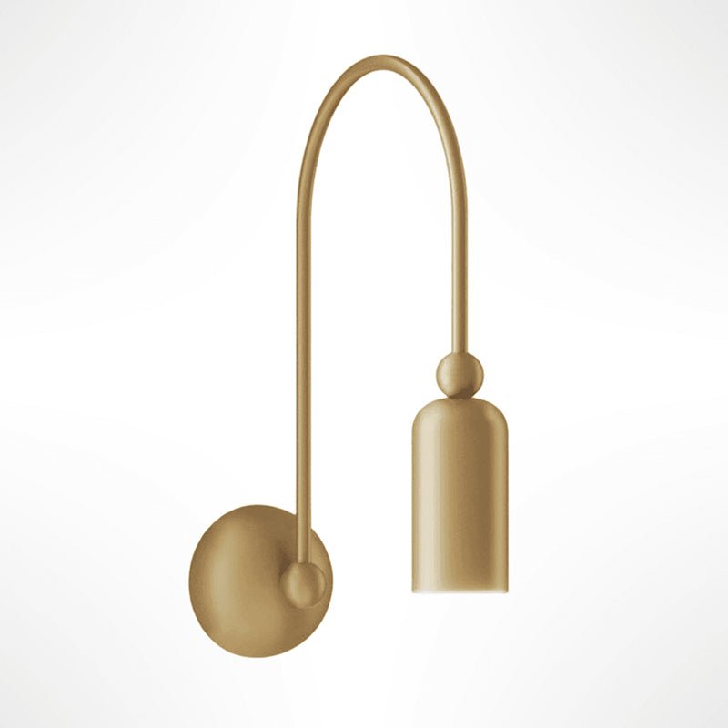 Vortigaud Courbe Bronze Noir Applique Lumière