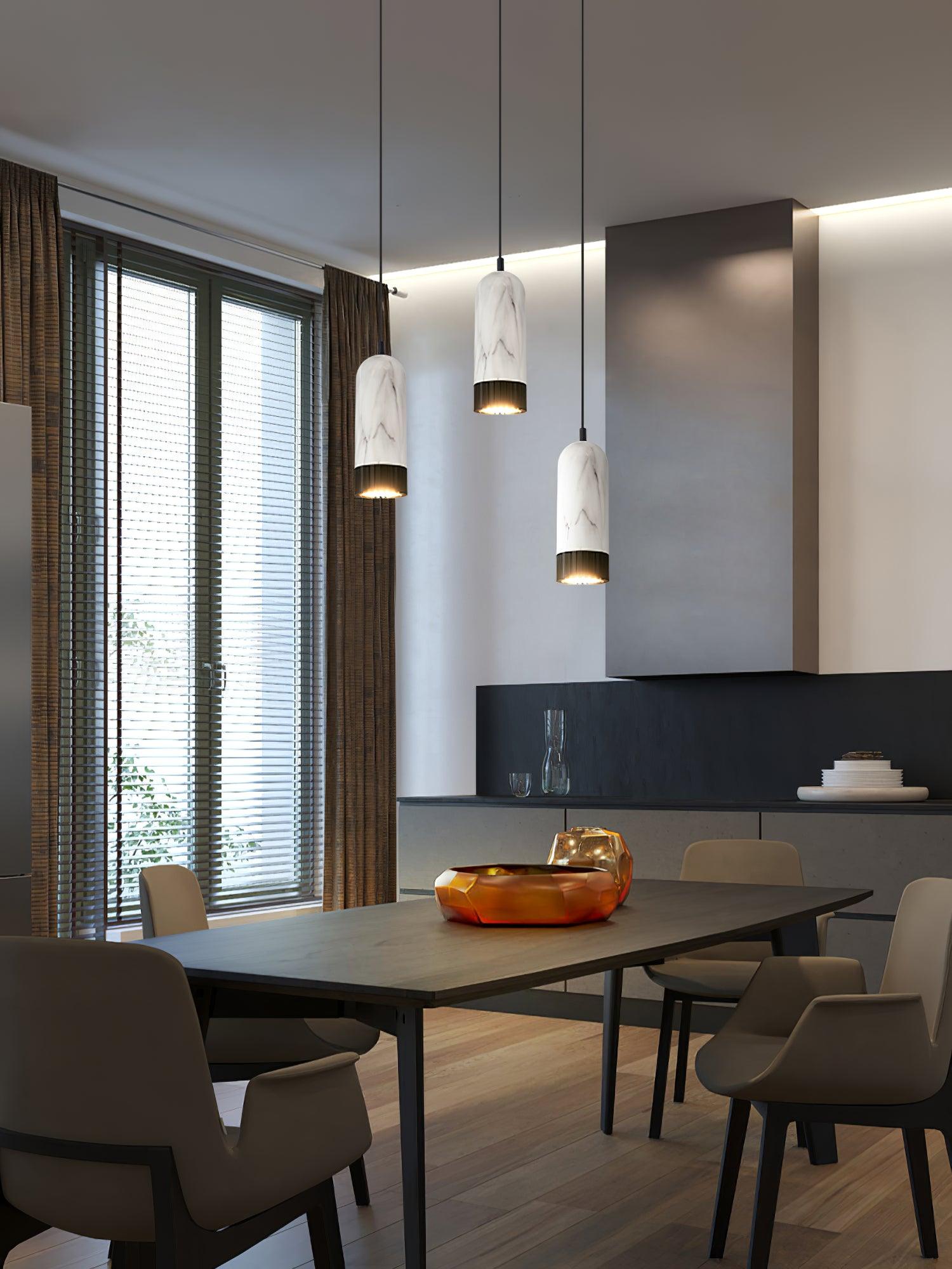 Sol Suspension Moderne en Marbre