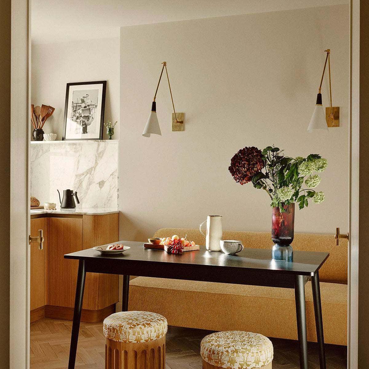 Ersila Applique Murale Laiton Métal Minimaliste Moderne