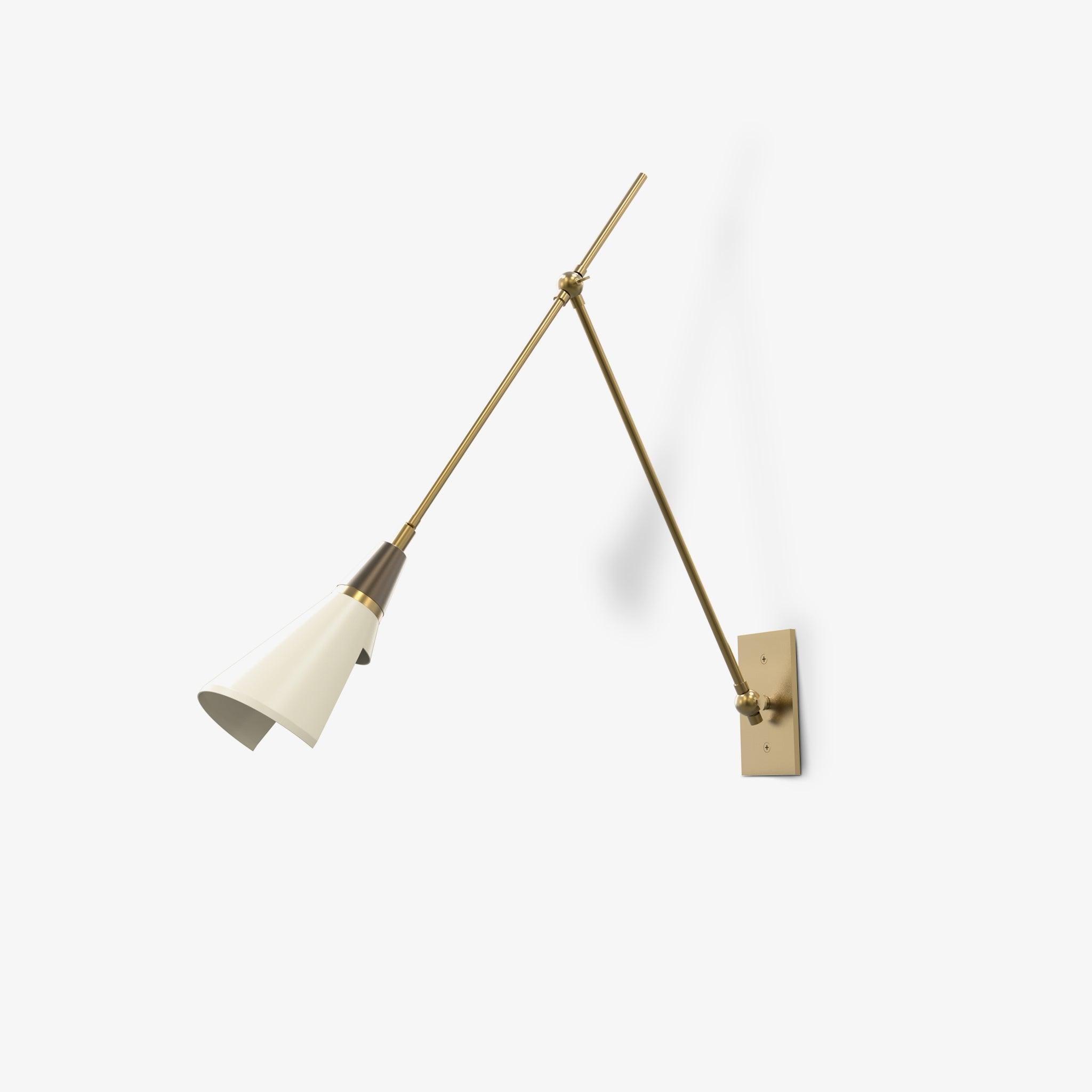 Lindsay Applique Murale Industrielle en Verre Vintage