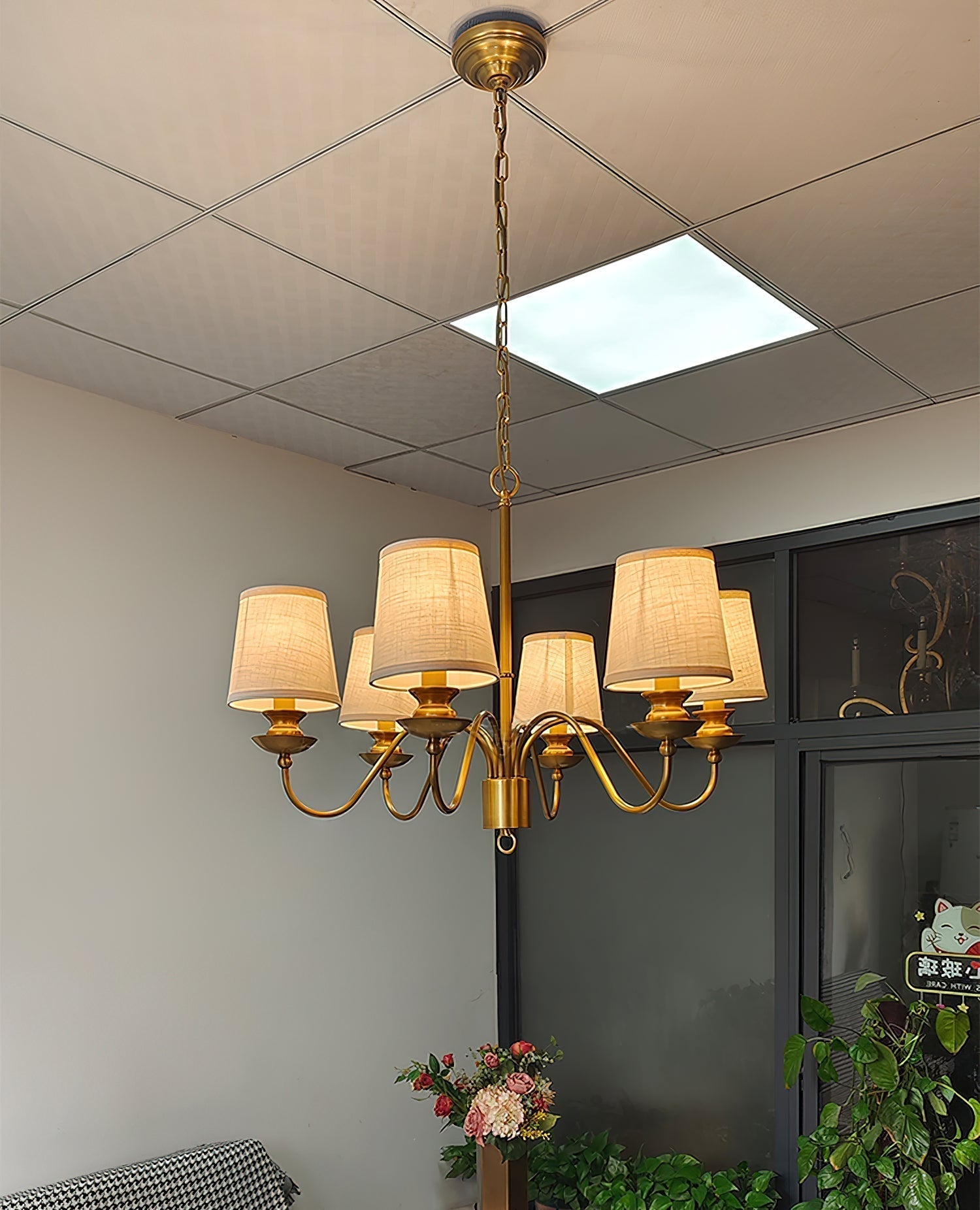 Imiryra Lustre Laiton Tissu Luxe Postmoderne