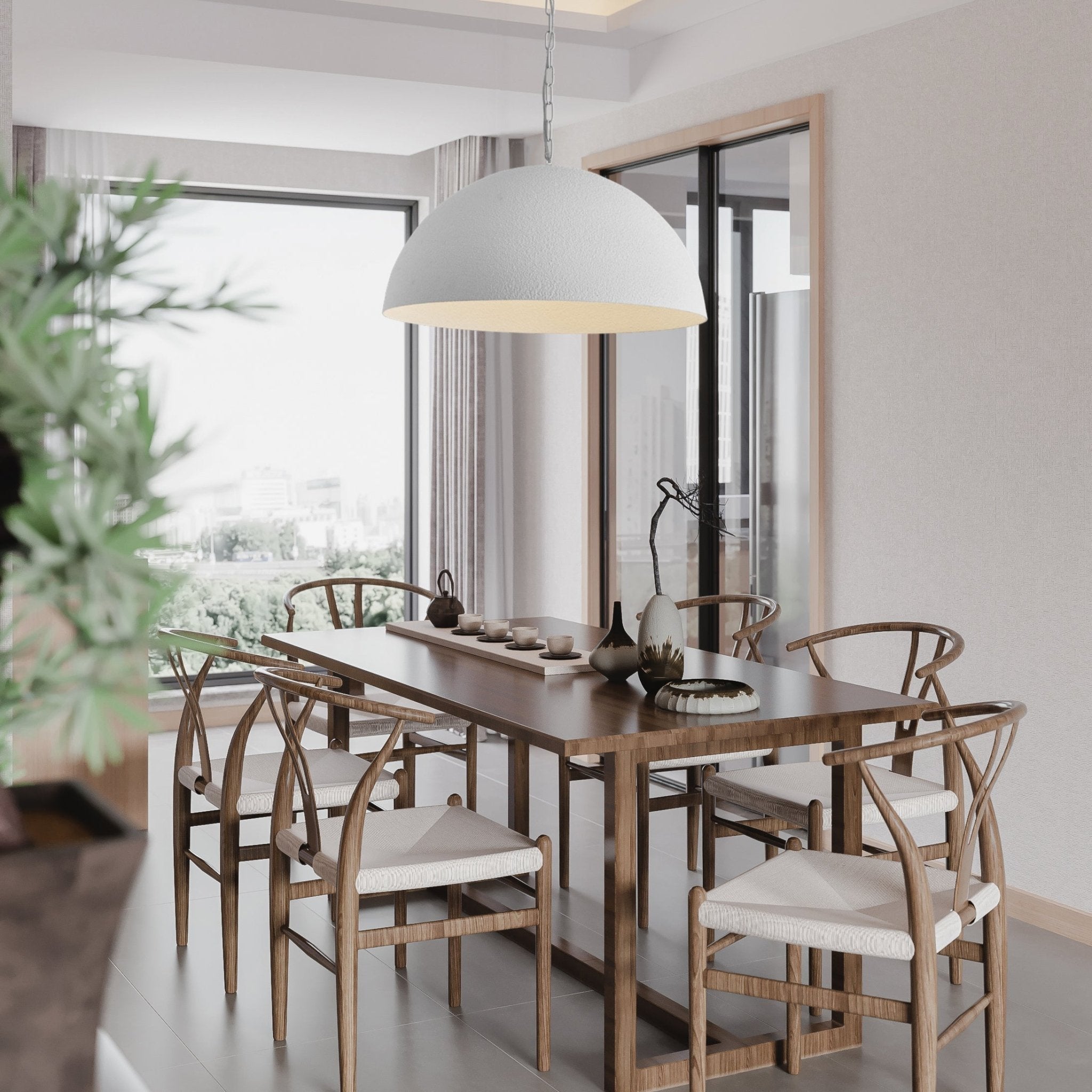 Evsola Moderne Minimaliste Dôme Suspension