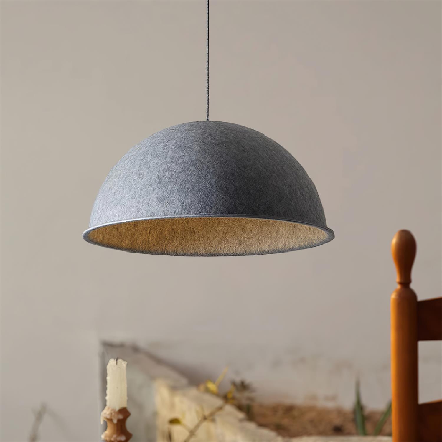 Magna Lampe Suspendue Dôme en PET Feutré