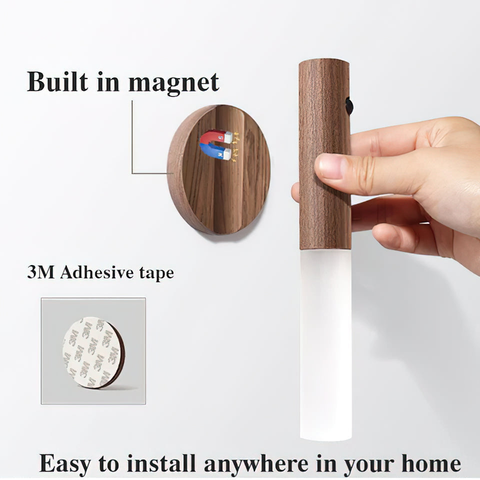 Magnetic Applique murale LED avec capteur et veilleuse