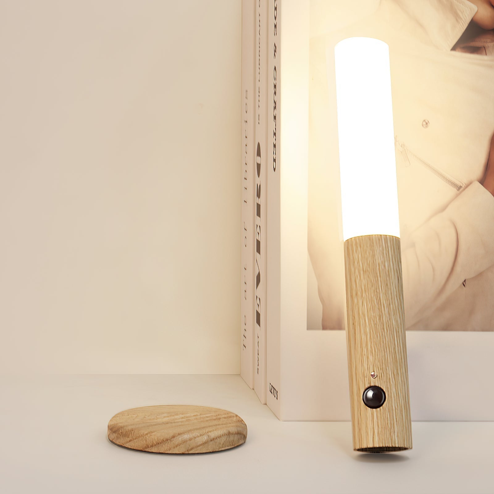Magnetic Applique murale LED avec capteur et veilleuse
