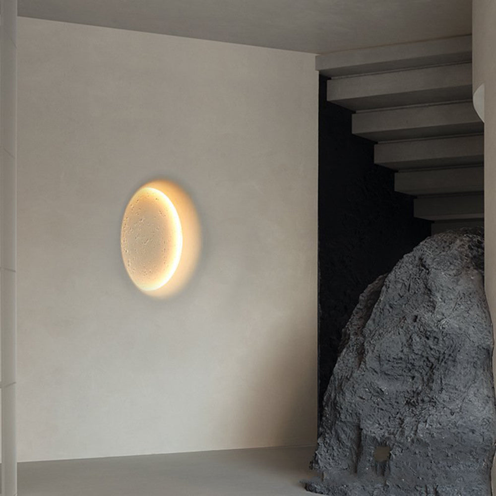 Aria Applique Murale de Peinture Dimmable avec Télécommande, 2 Style, Blanc, Salon